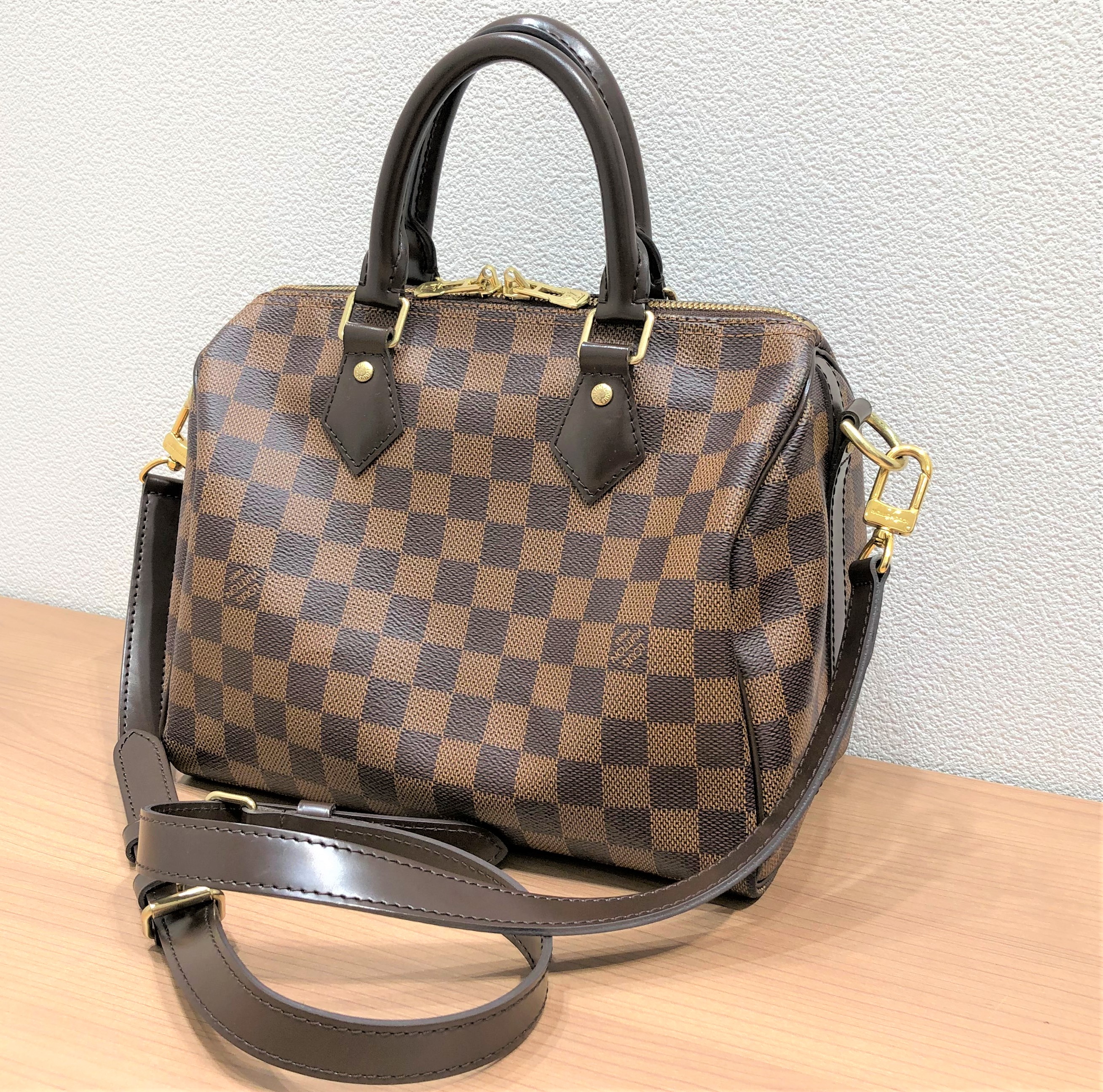 【LOUIS VUITTON/ルイヴィトン】ダミエ スピーディバンドリエール25 N41367 2WAYバッグ