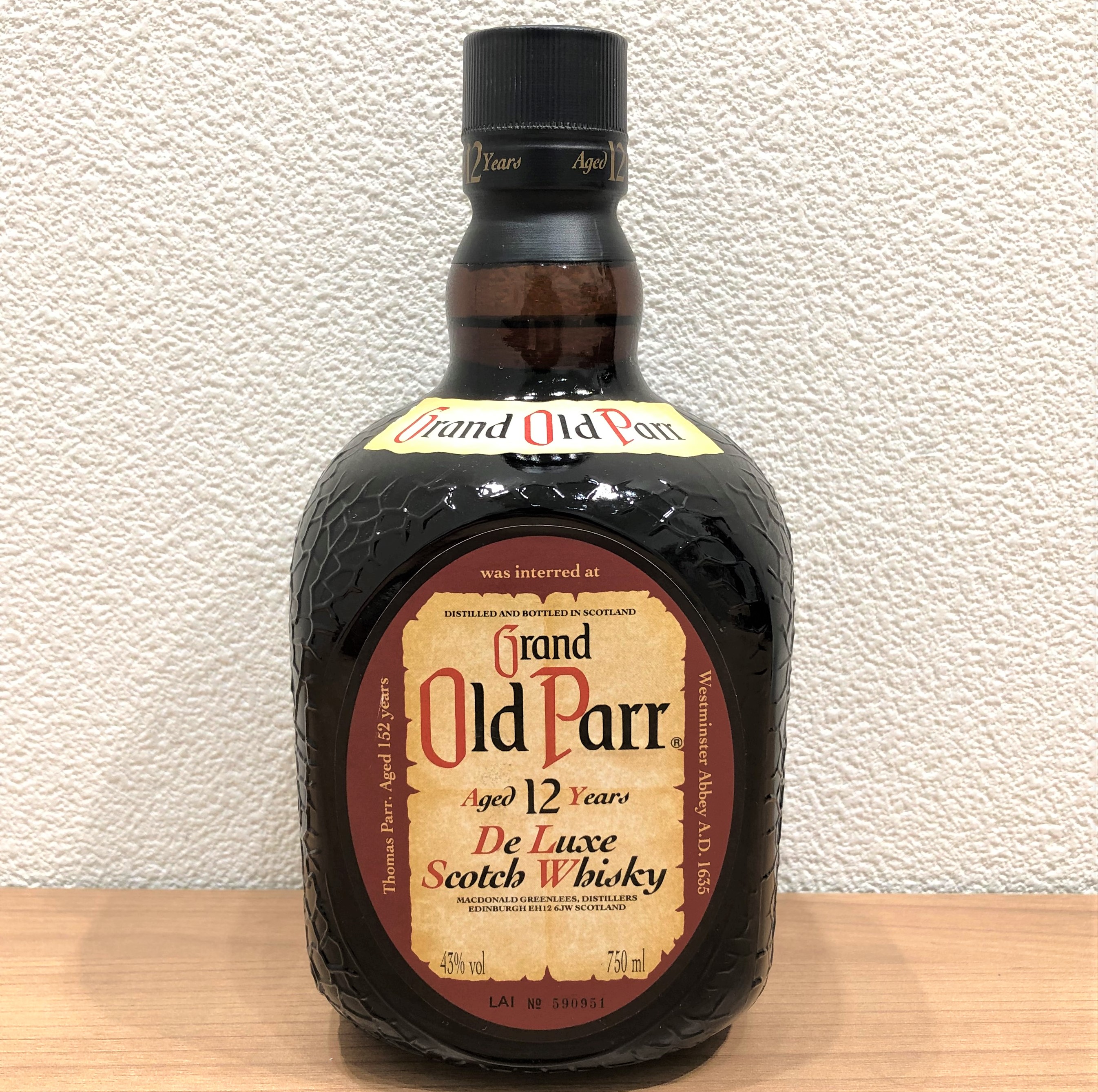 【Grand Old Parr/グランドオールドパー】12年 750ml スコッチウイスキー | わかば南砂町スナモ店