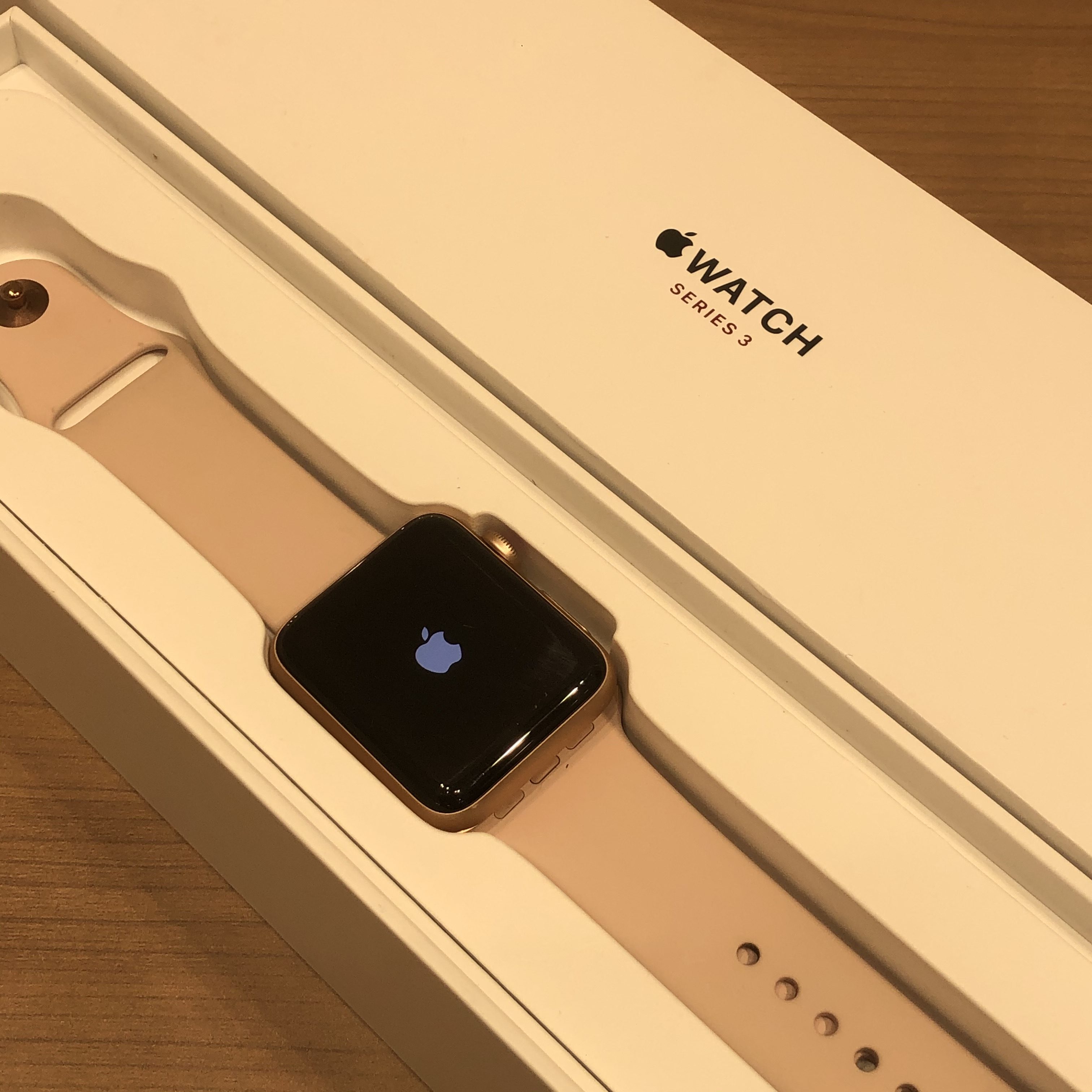【Apple/アップル】Apple Watch/アップルウォッチ SERIES3/セリア3 GPS Pink