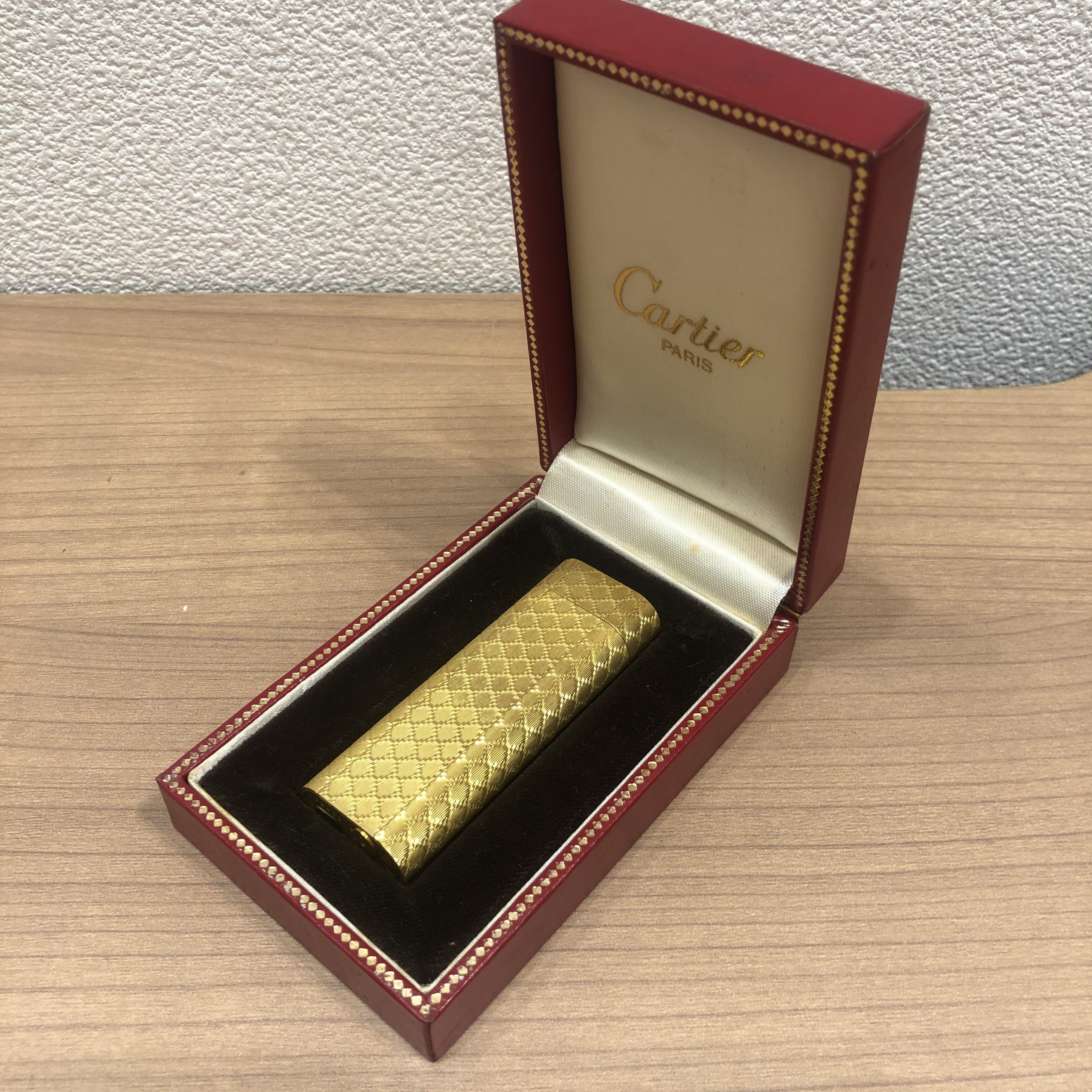 【Cartier/カルティエ】ガスライター ゴールド