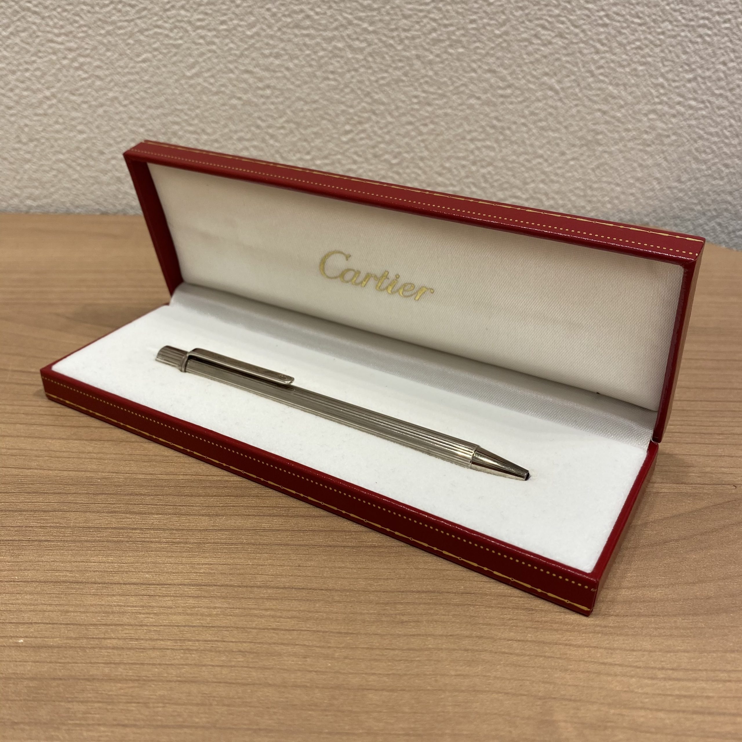 【Cartier/カルティエ】マスト ドゥ カルティエ ボールペン シルバー