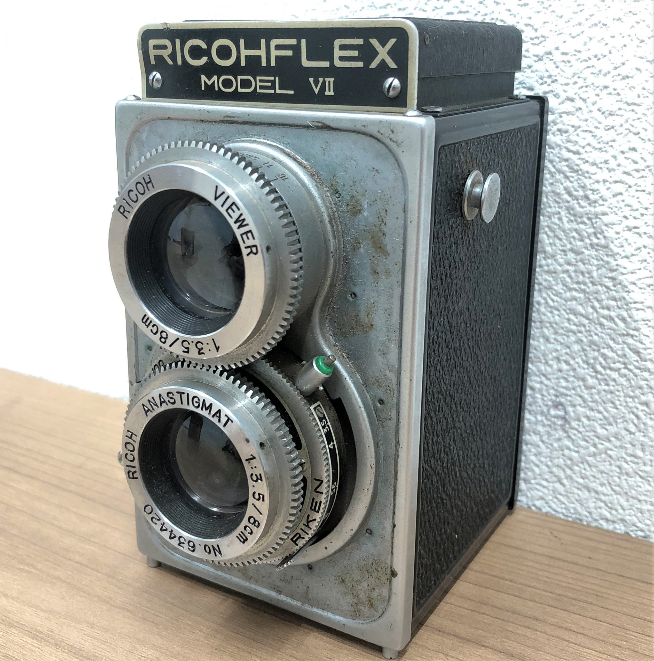 RICOHFLEX/リコーフレックス】MODEL Ⅶ 3.5 8cm 二眼レフカメラ 