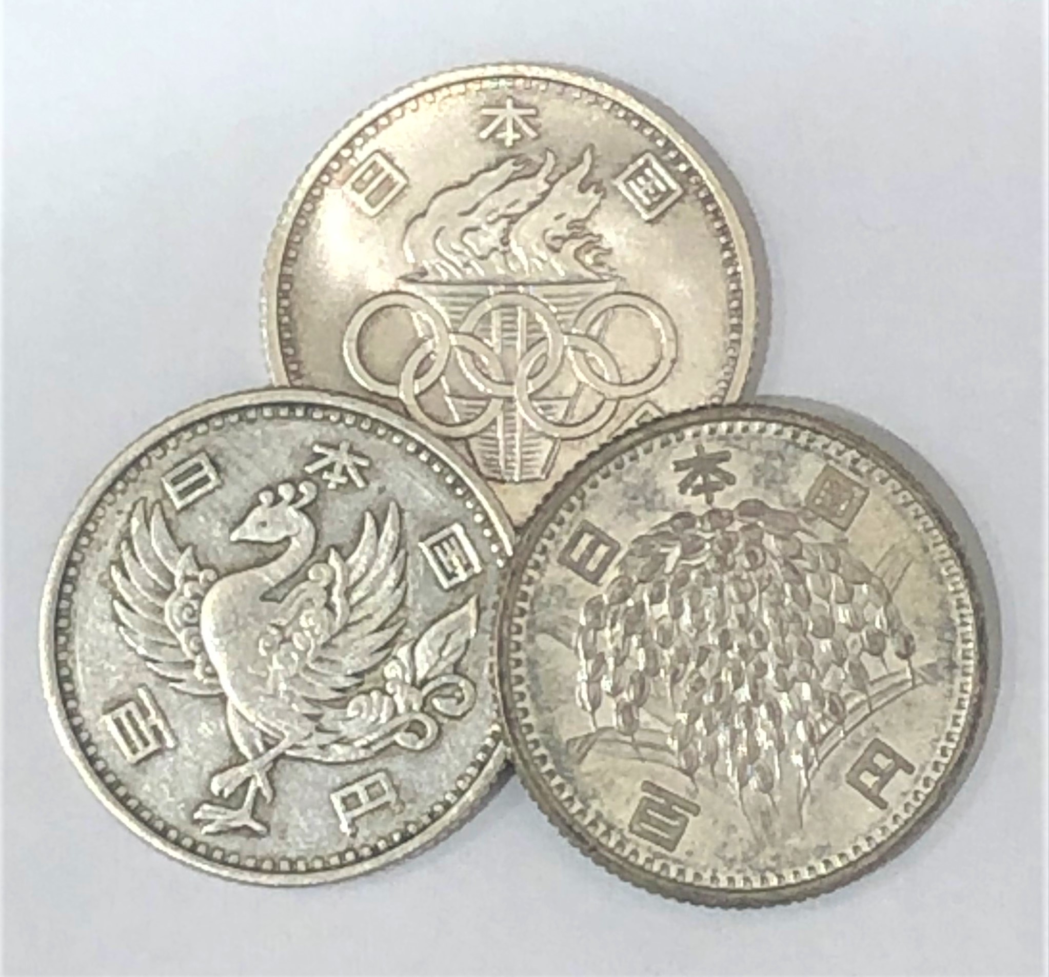 ■100円銀貨 約760枚 稲 鳳凰 東京オリンピック 記念硬貨 総重量:約3.6kg■ 人気定番，限定SALE オリンピック 鳳凰 稲穂 100円銀貨92枚