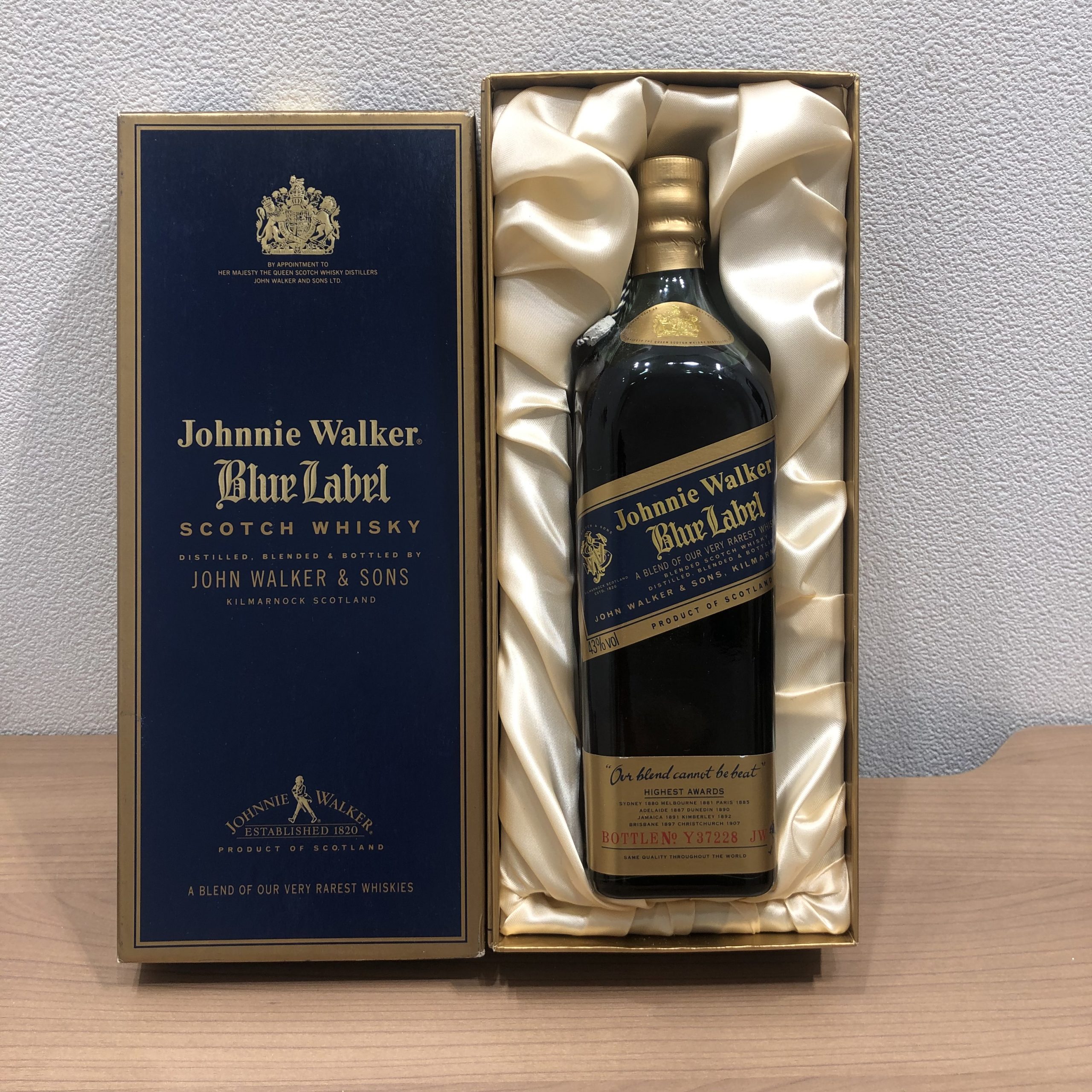 【Johnnie Walker/ジョニーウォーカー】Blue Label/ブルーラベル スコッチウイスキー 750ml