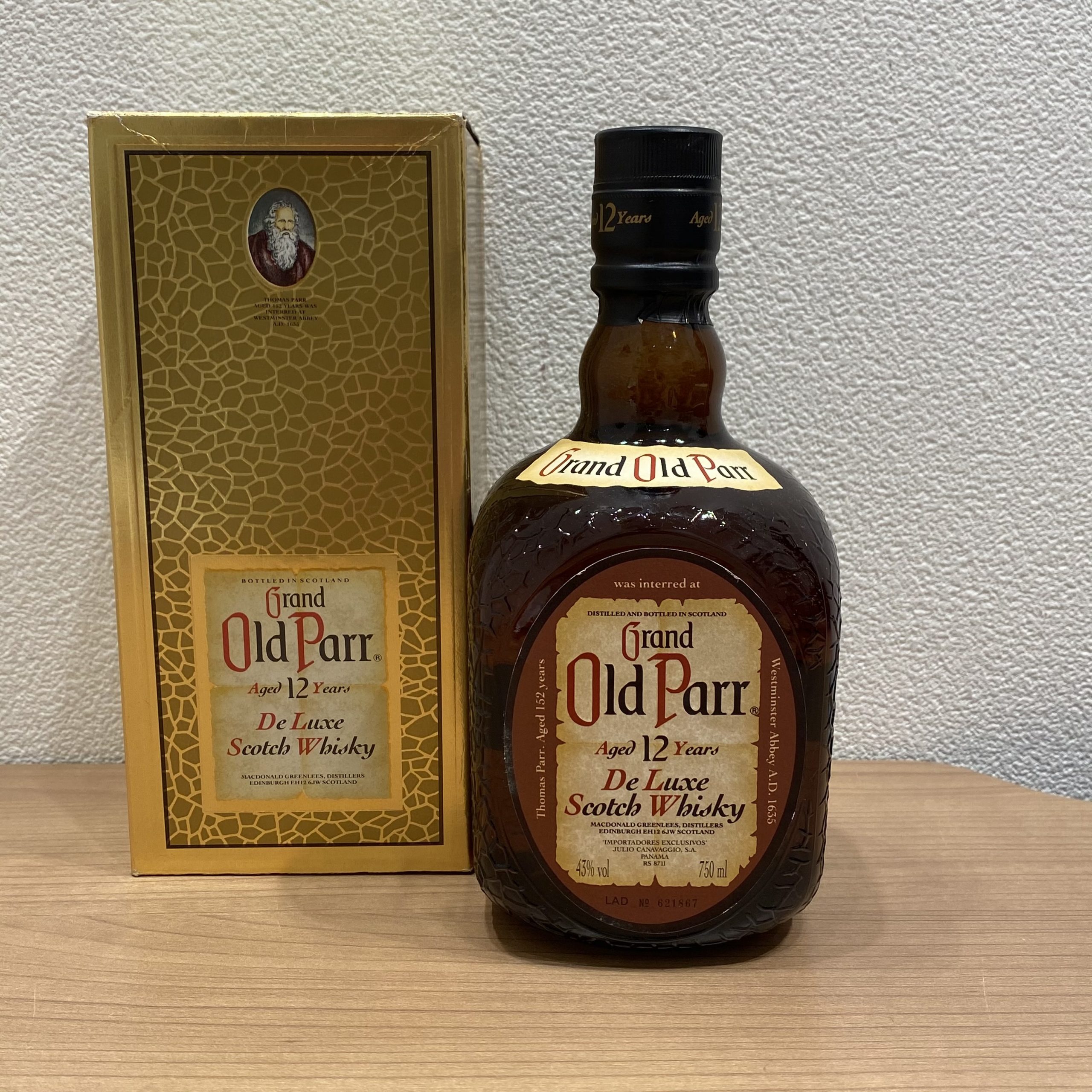 【OldParr/オールドパー】12年 ウイスキー 750ml