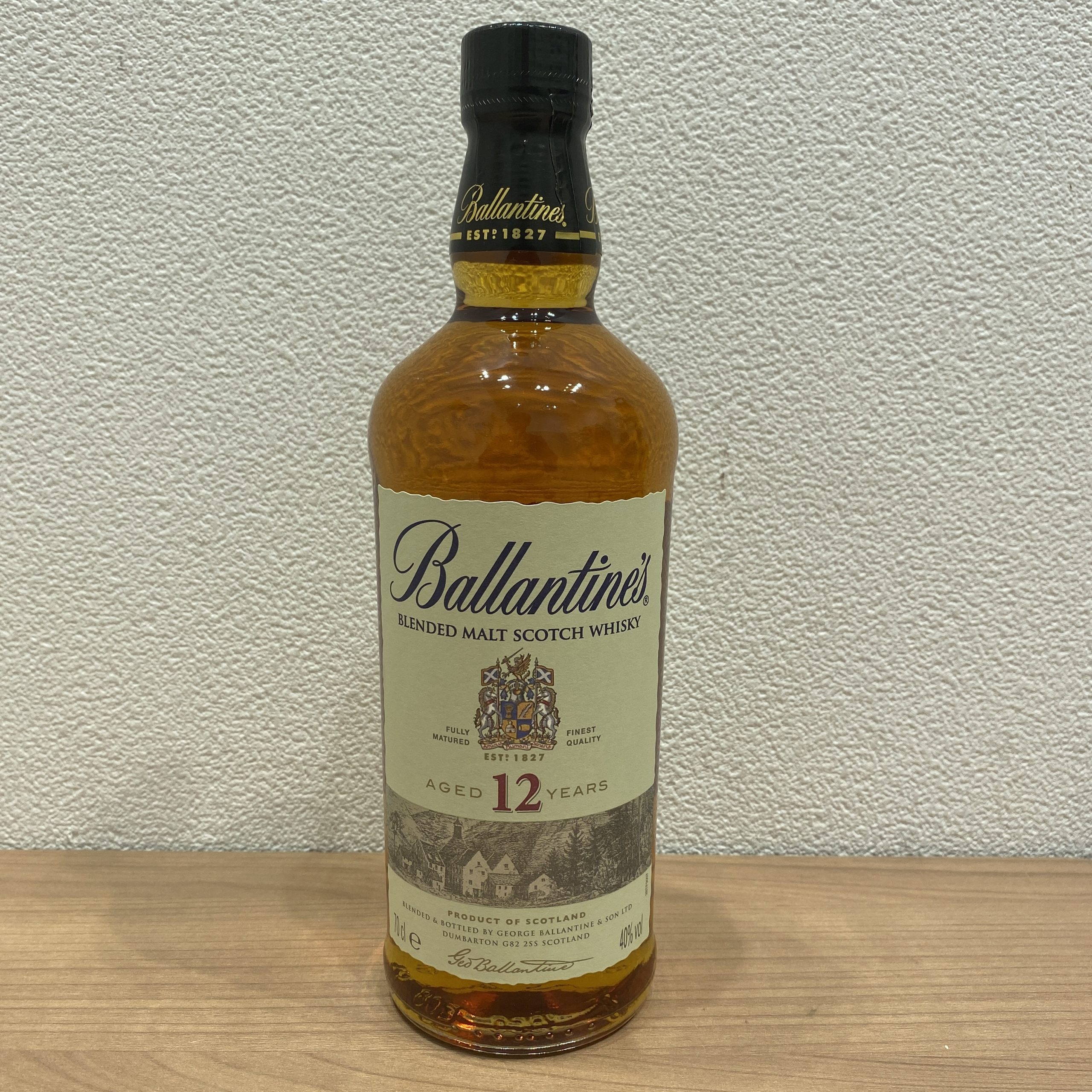 【Ballantine's/バランタイン】12YEARS/12年 ウイスキー 40% 700ml