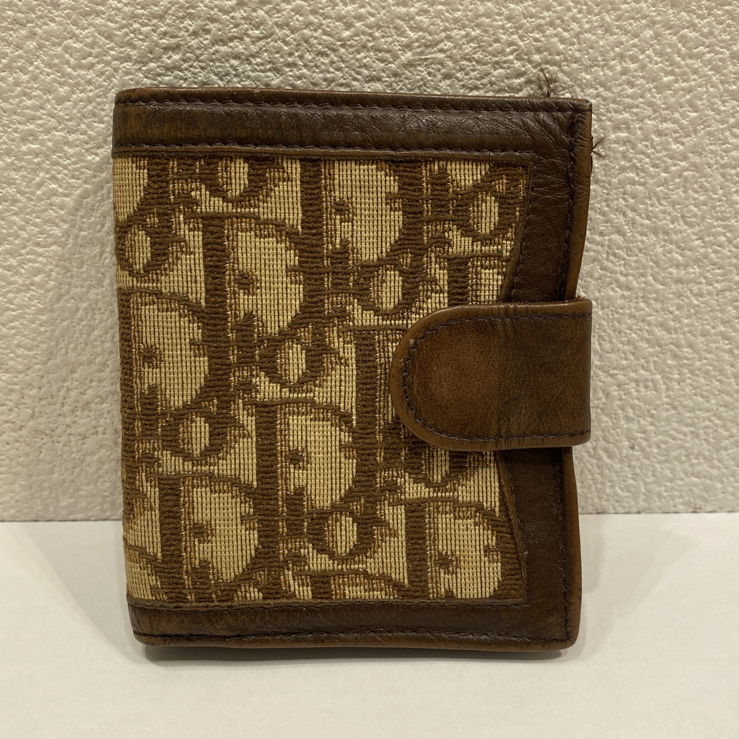 【Christian Dior/クリスチャンディオール】トロッター 二つ折り財布