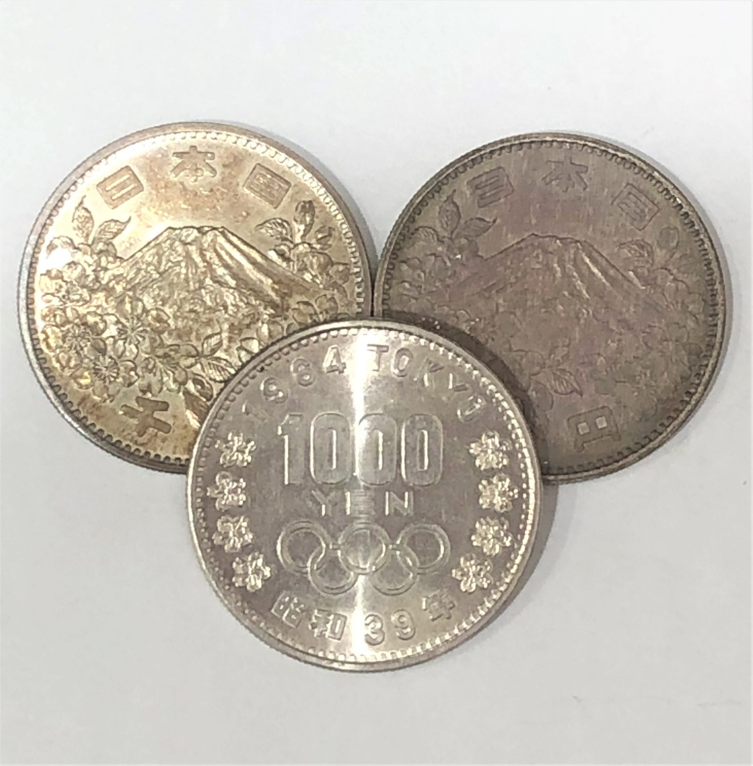 東京オリンピック 1000円銀貨