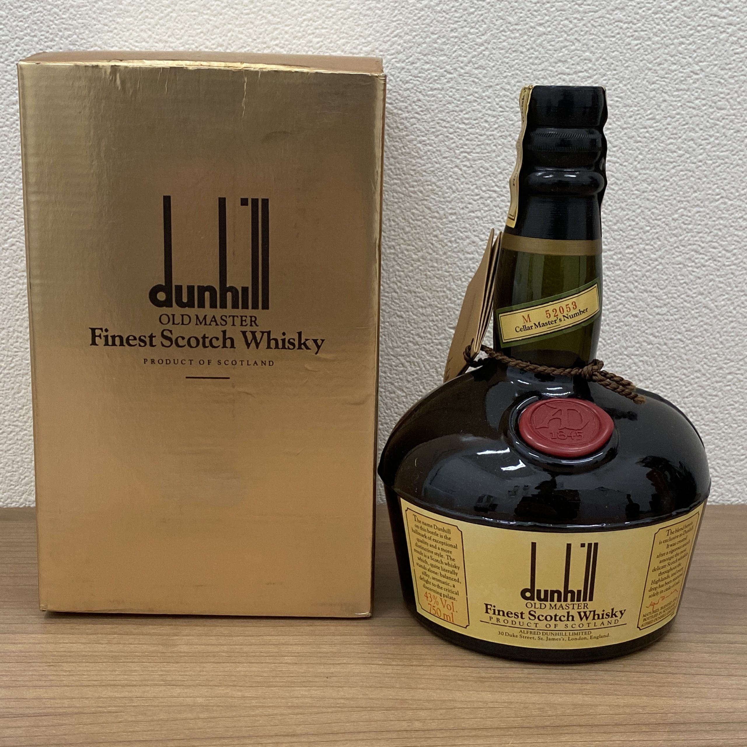 【dunhill/ダンヒル】ウイスキー 750ml