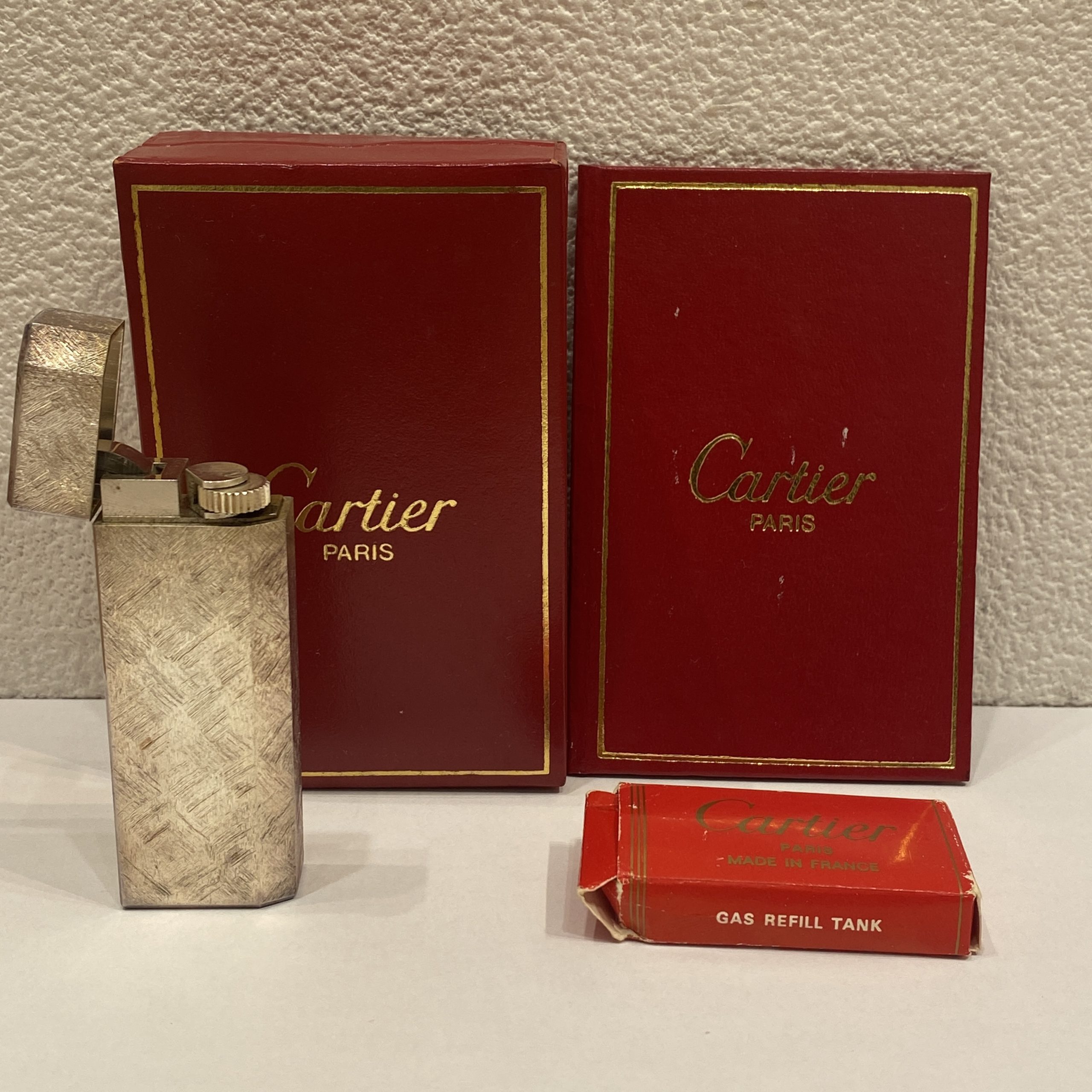 【Cartier/カルティエ】ガスライター シルバー