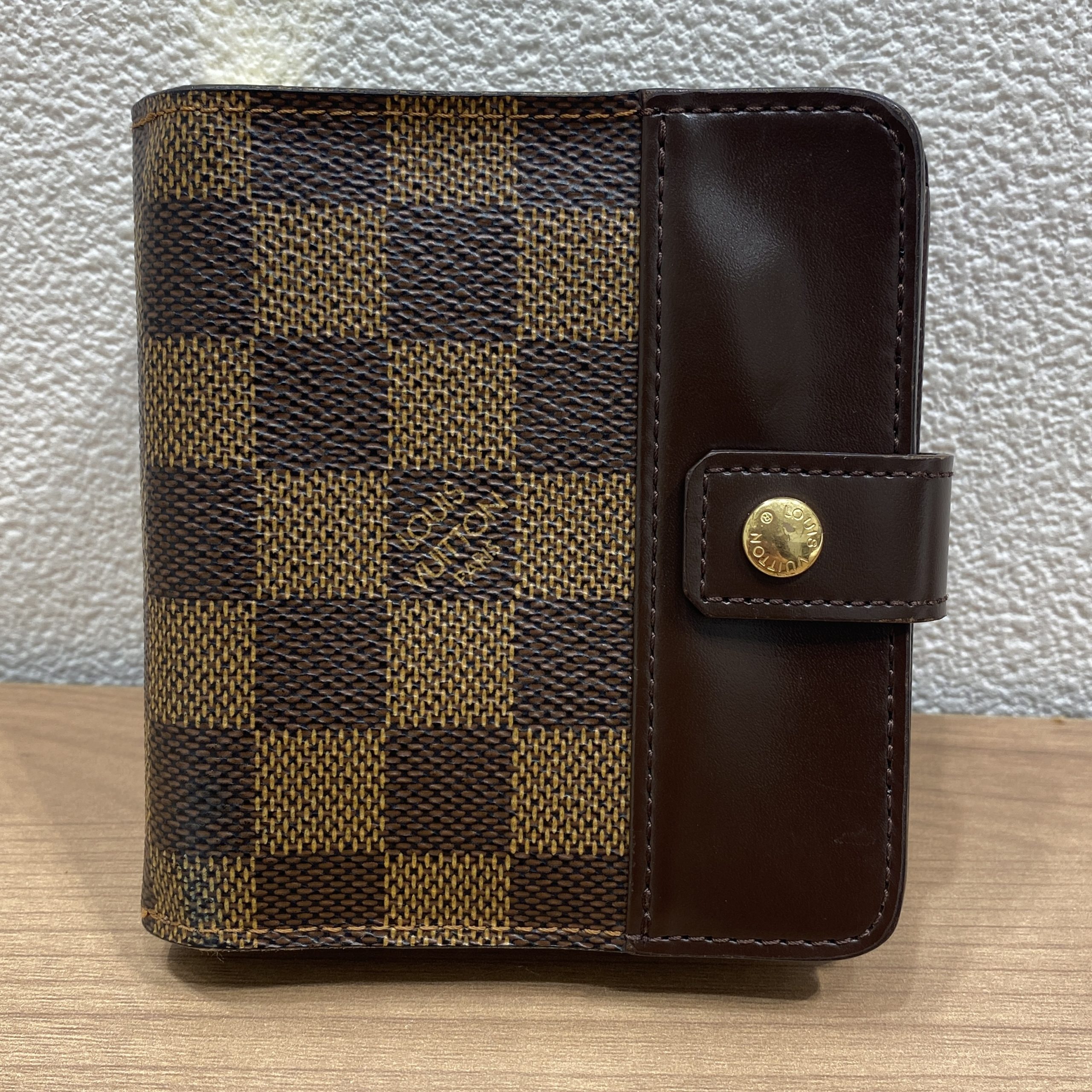 【LOUIS VUITTON/ルイヴィトン】ダミエ コンパクトジップ N61668