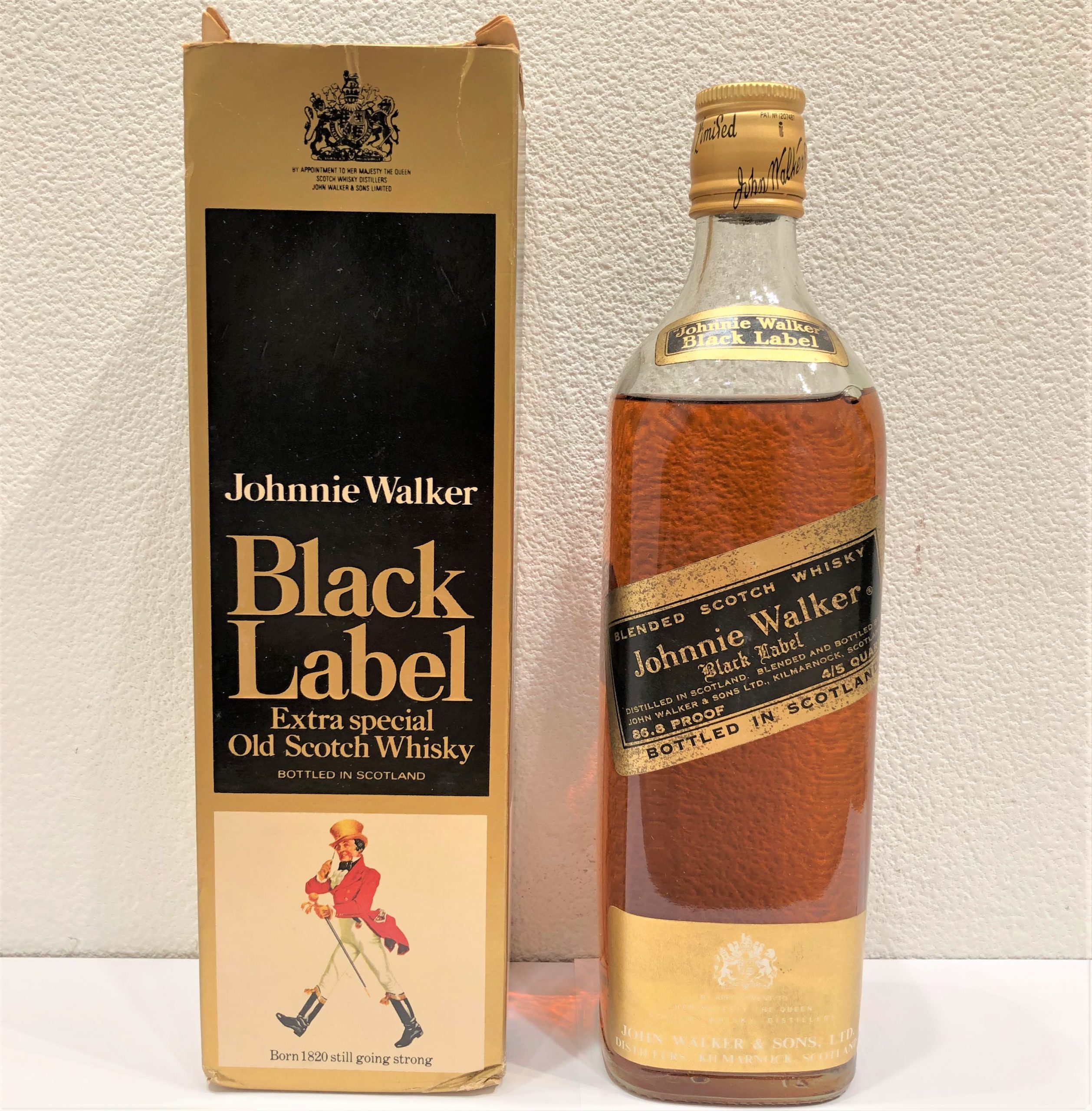 【限定製作】 お値下げ❗️レア‼️ジョニーウォーカー　ブラックラベル ウイスキー