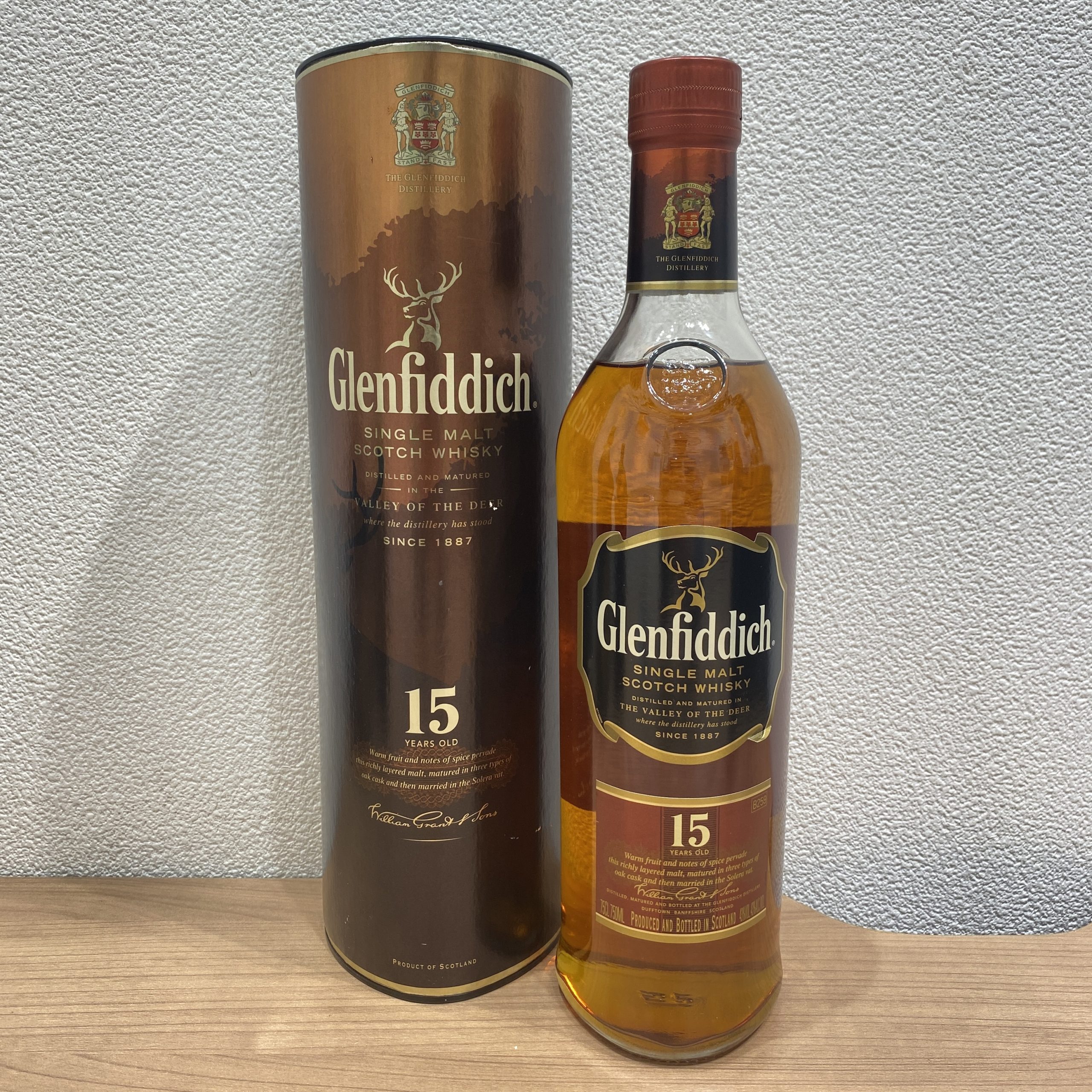 【Glenfiddich/グレンフィディック】15年 ウイスキー 750ml