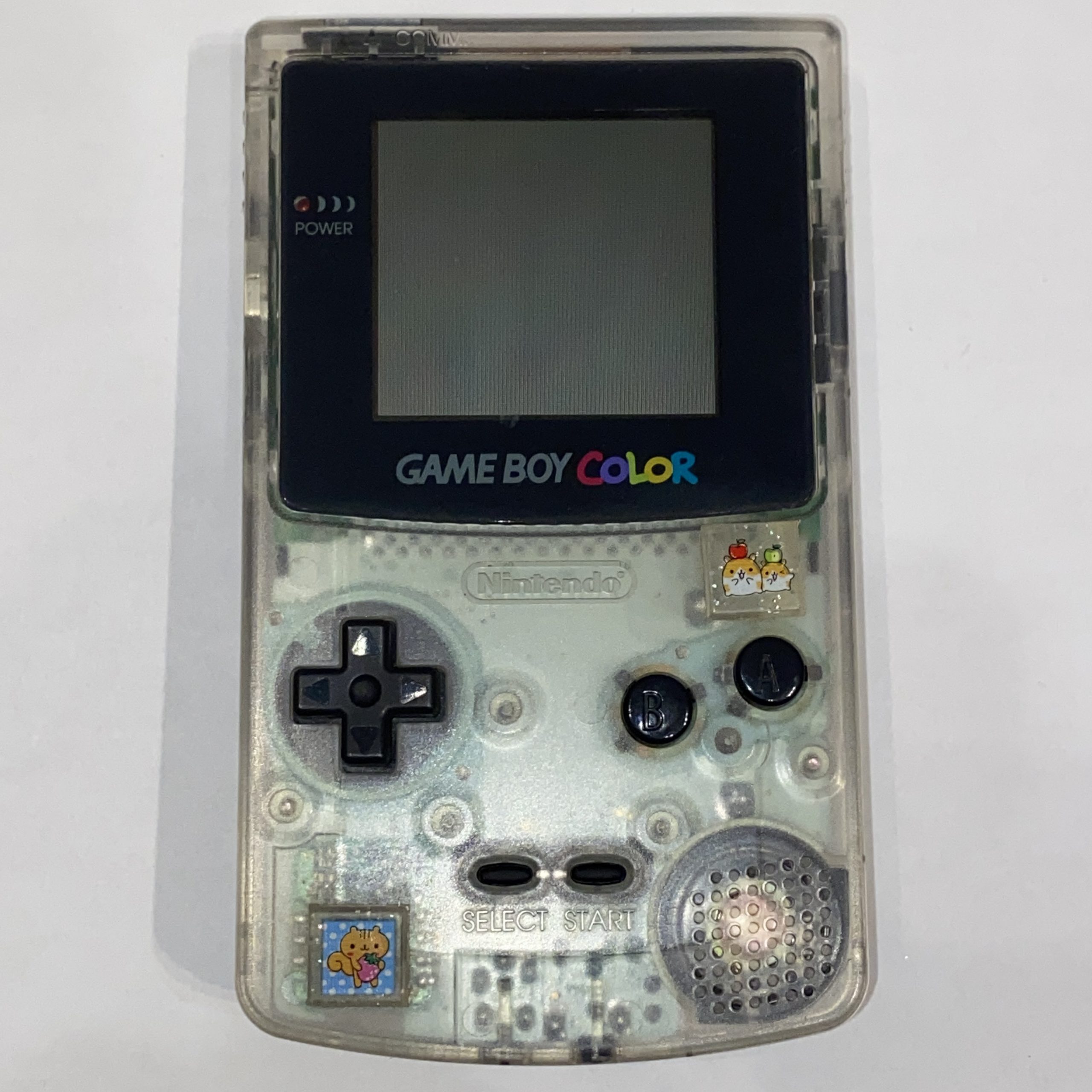 【NINTENDO/ニンテンドー/任天堂】GAMEBOYCOLOR/ゲームボーイカラー スケルトン CGB-001