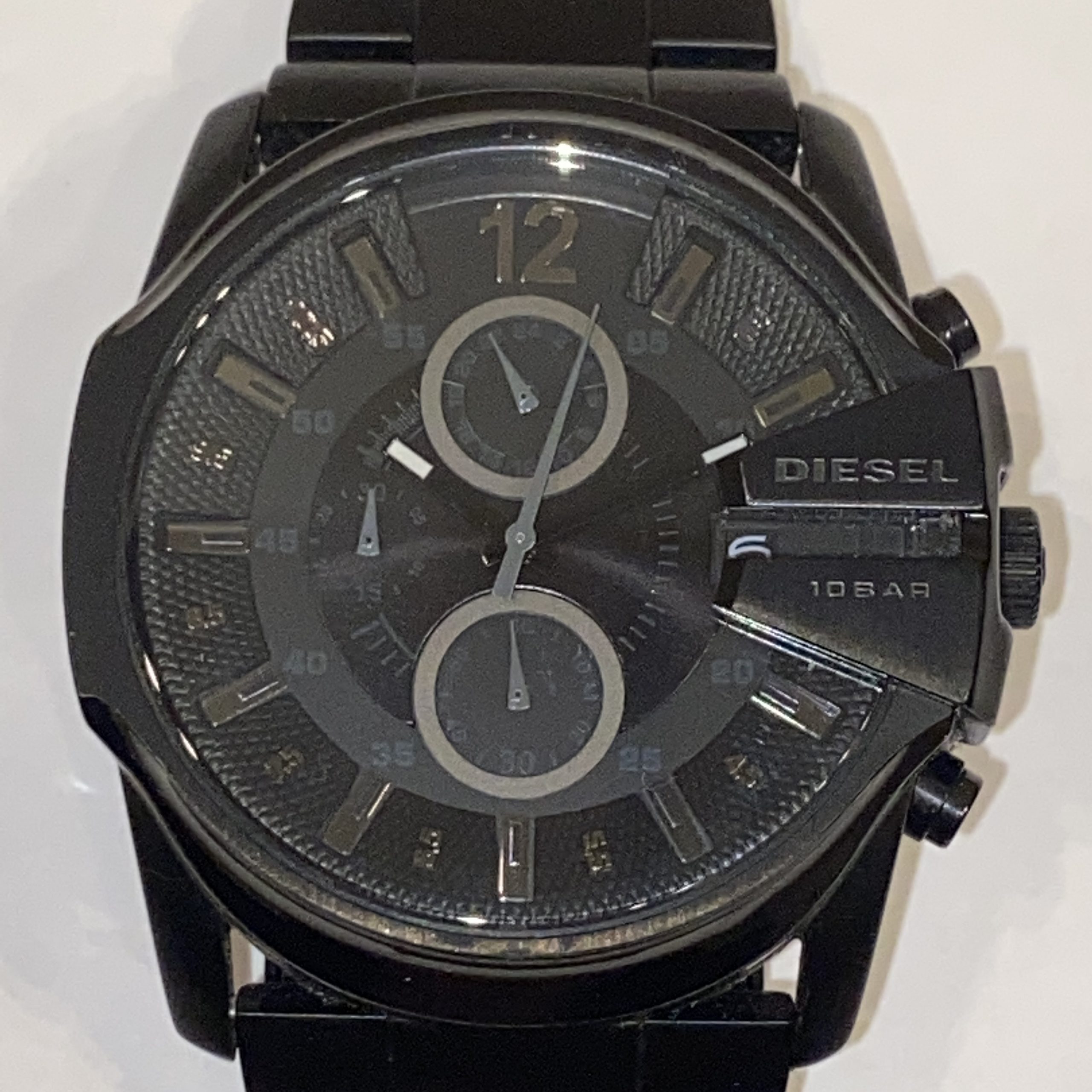 【DIESEL/ディーゼル】クオーツ DZ-4180 メンズ腕時計 ブラック