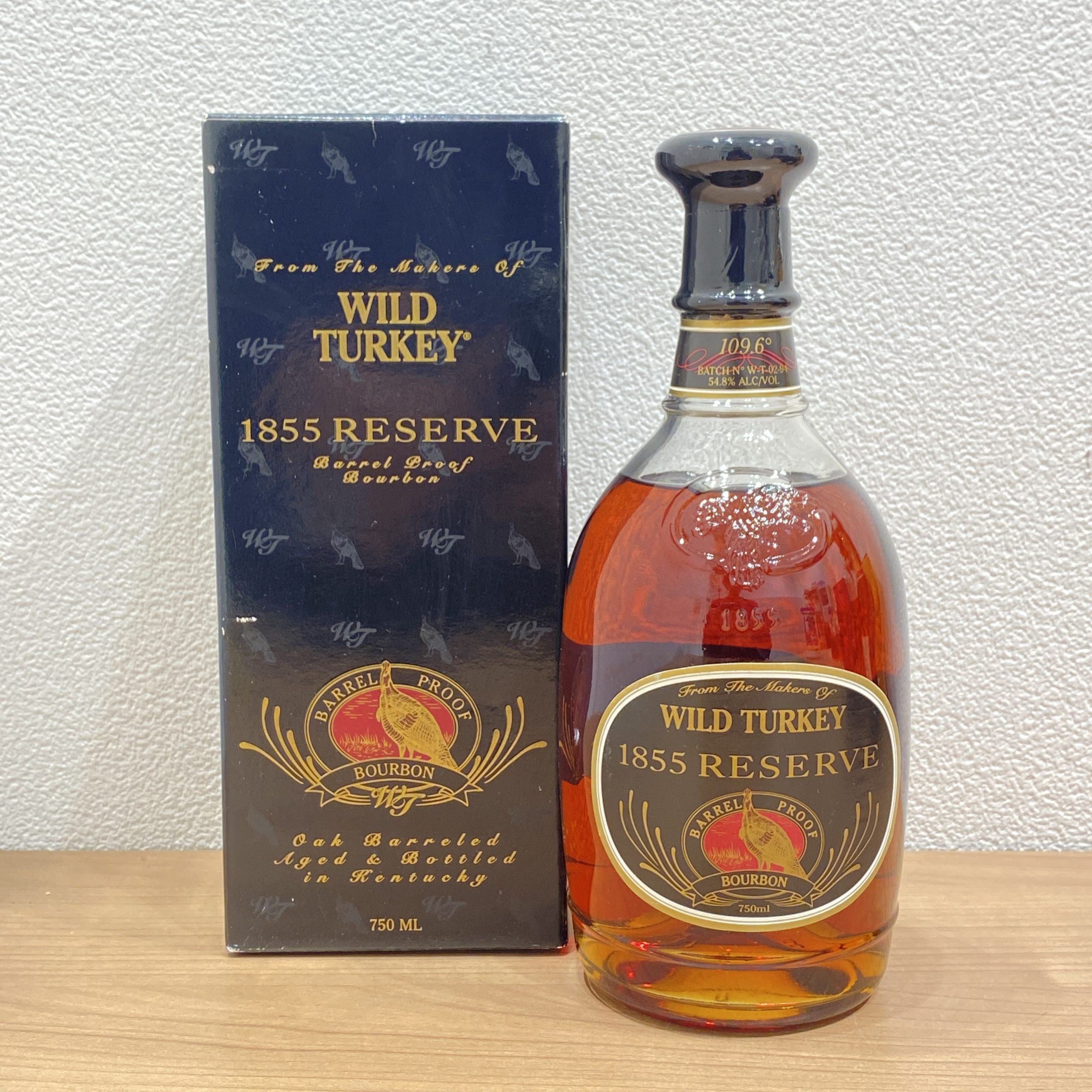 【WILD TURKEY/ワイルドターキー】1855 RESERVE/リザーブ BARREL PROOF バーボンウイスキー 750ml