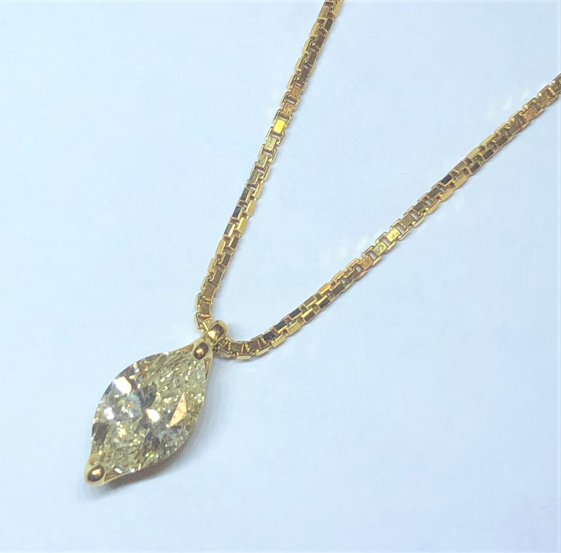 K18 ネックレス D1.0ct