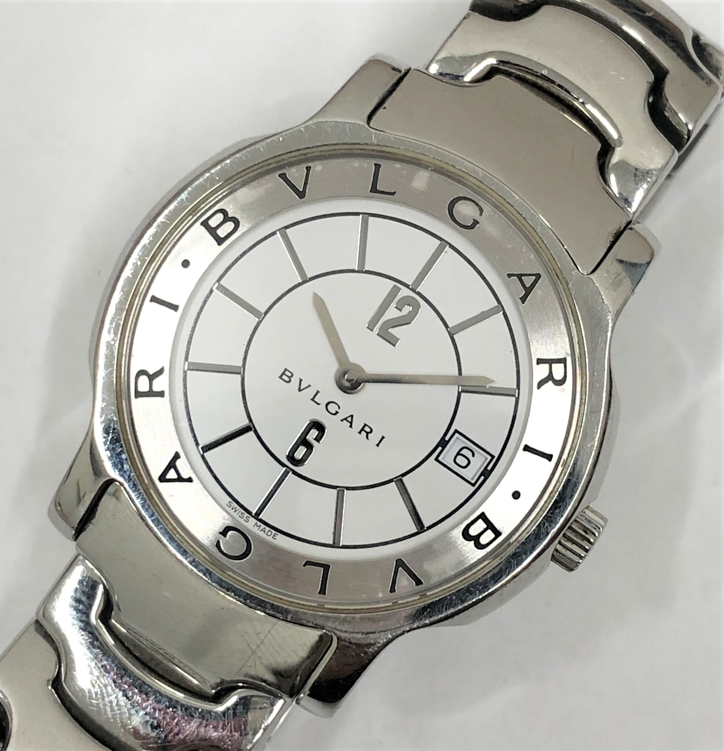 【BVLGARI/ブルガリ】ソロテンポ ST 35 S QZ 腕時計