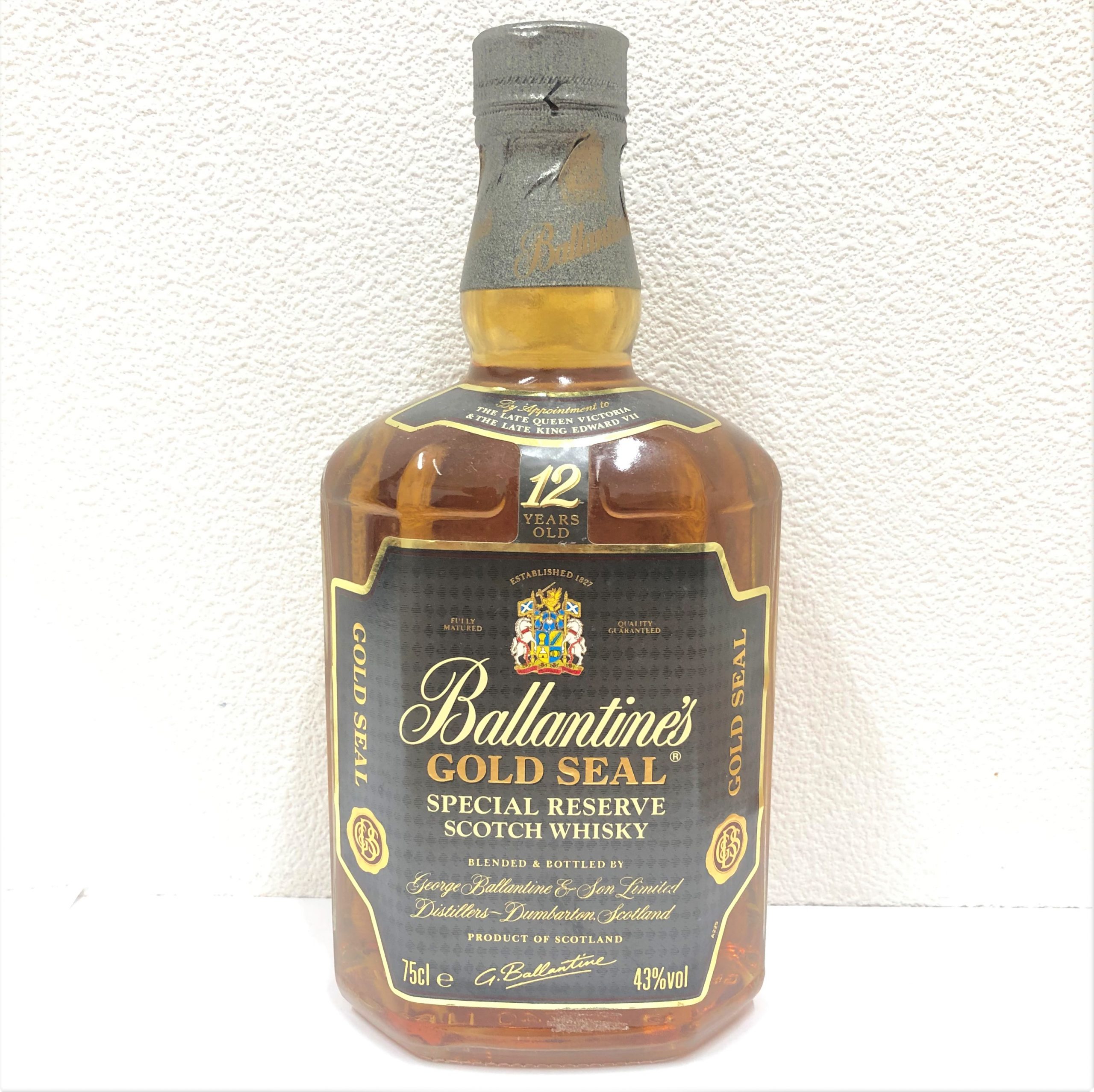 【Ballantines/バランタイン】12年 ゴールドシール 750ml スコッチウイスキー