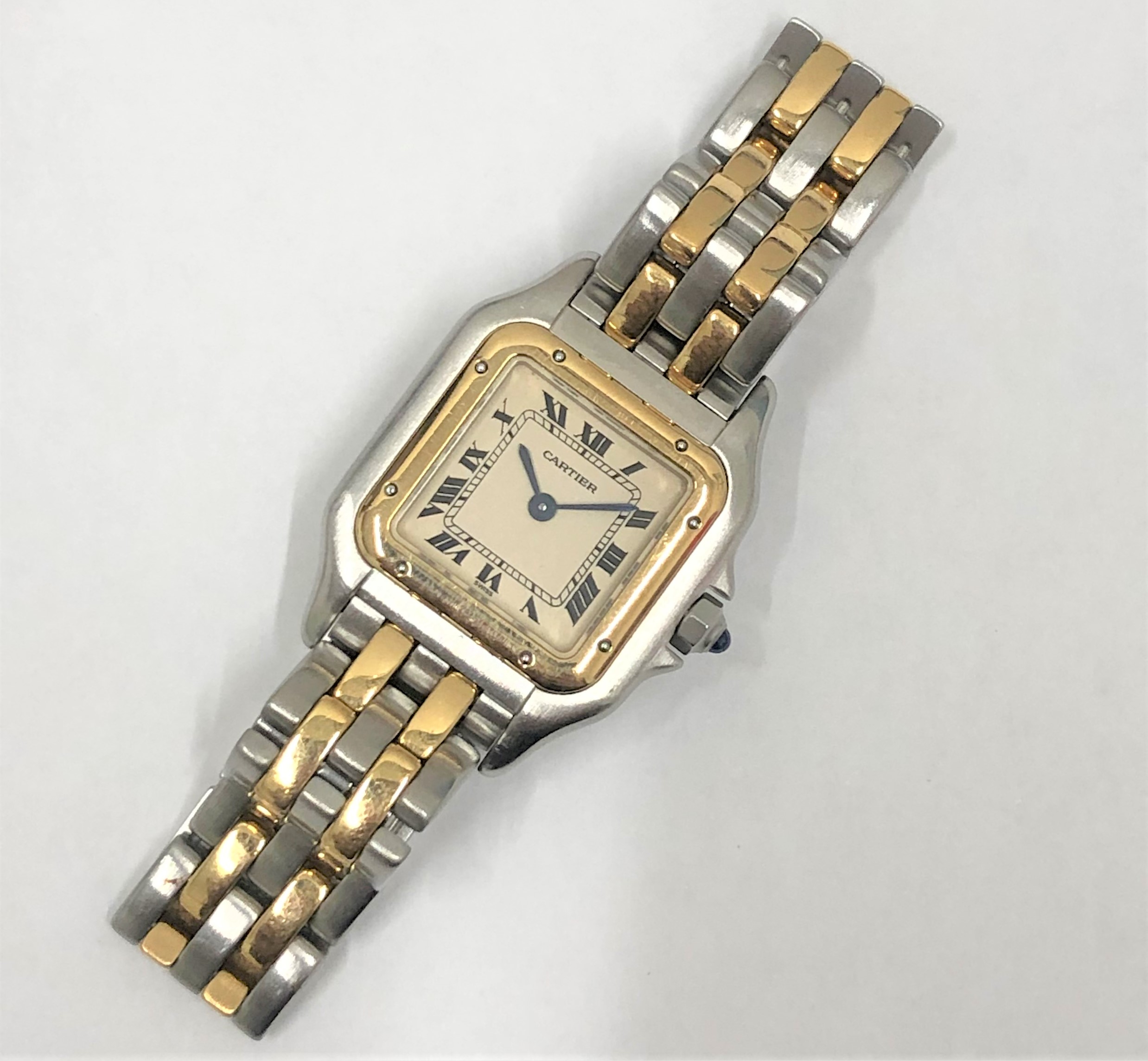 【Cartier /カルティエ】パンテールSM コンビ QZ 腕時計