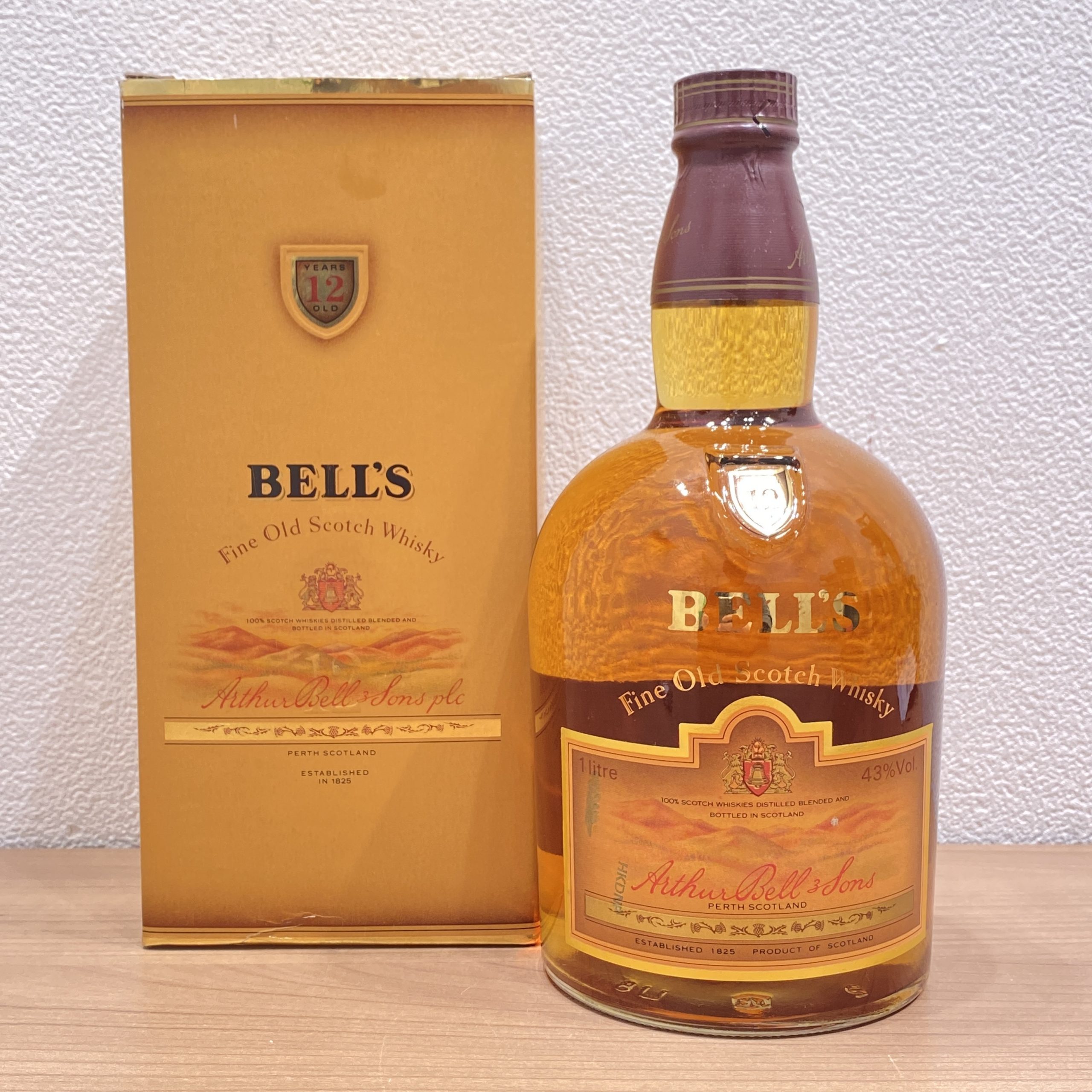 【BELL'S/ベルズ】12YEARS OLD/12年 スコッチウイスキー 1000ml/1L
