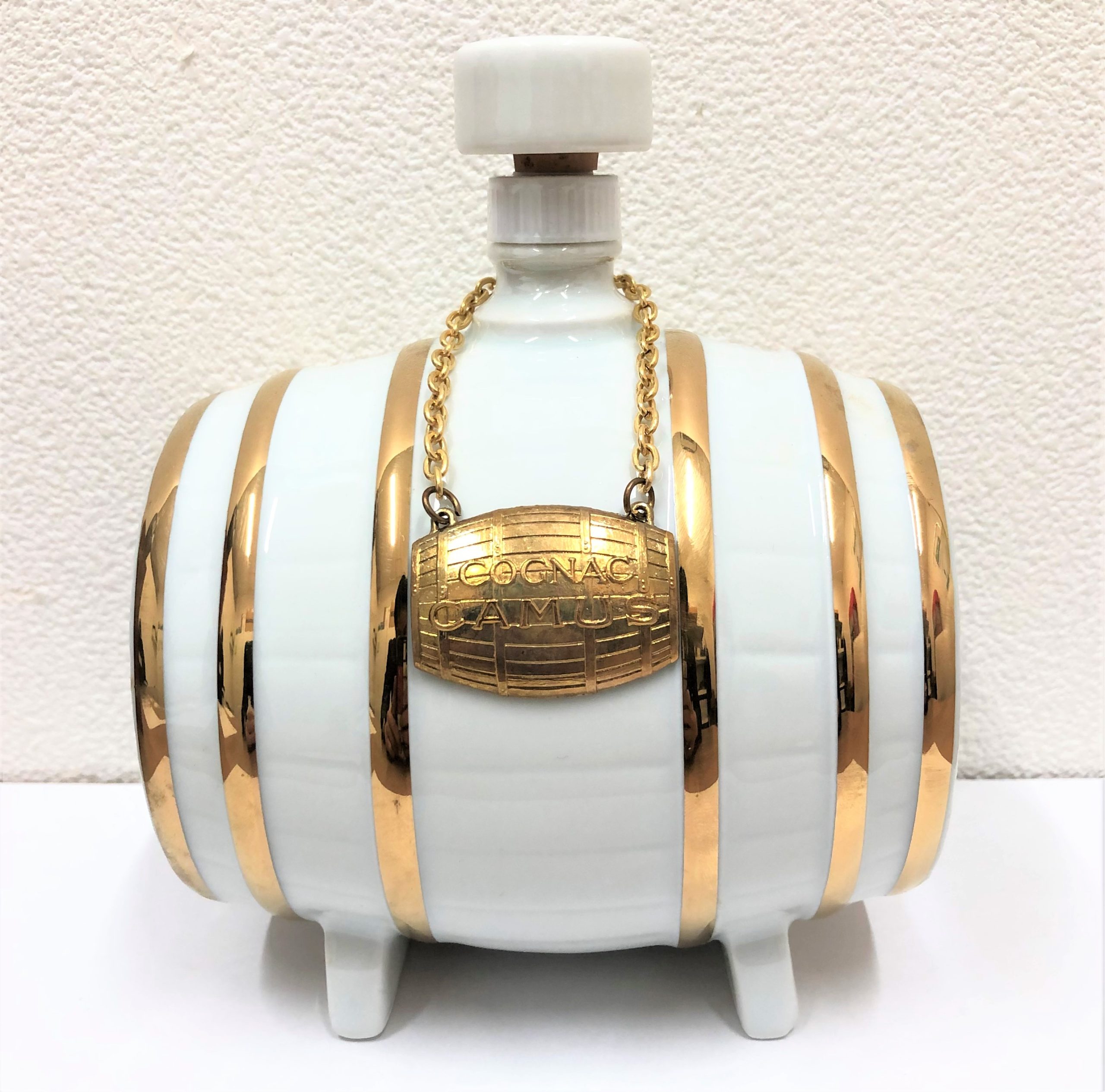 【CAMUS/カミュ】ナポレオン 樽型 白陶器 ブランデー 700ml