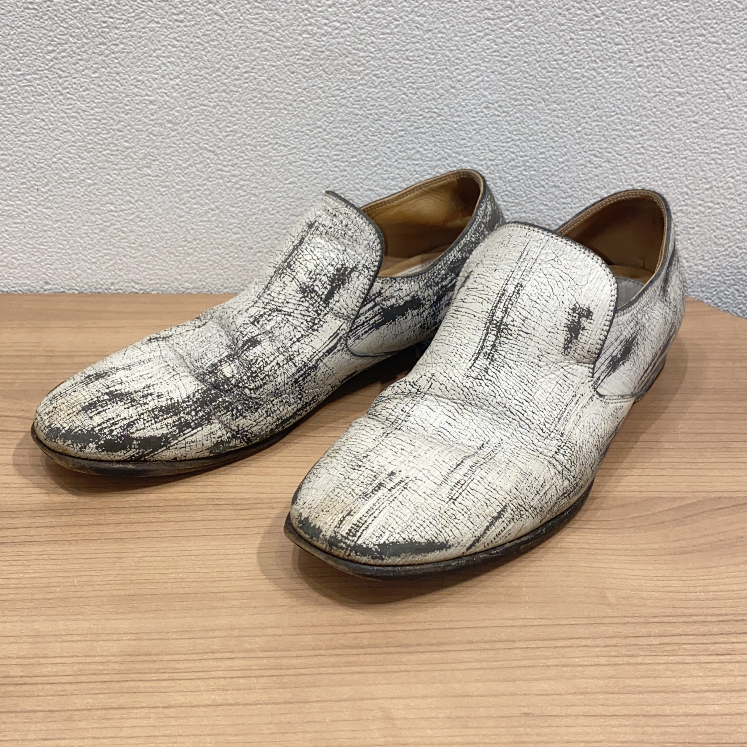 マルタンマルジェラ × H&M ペンキ ブーツ 42 - 靴