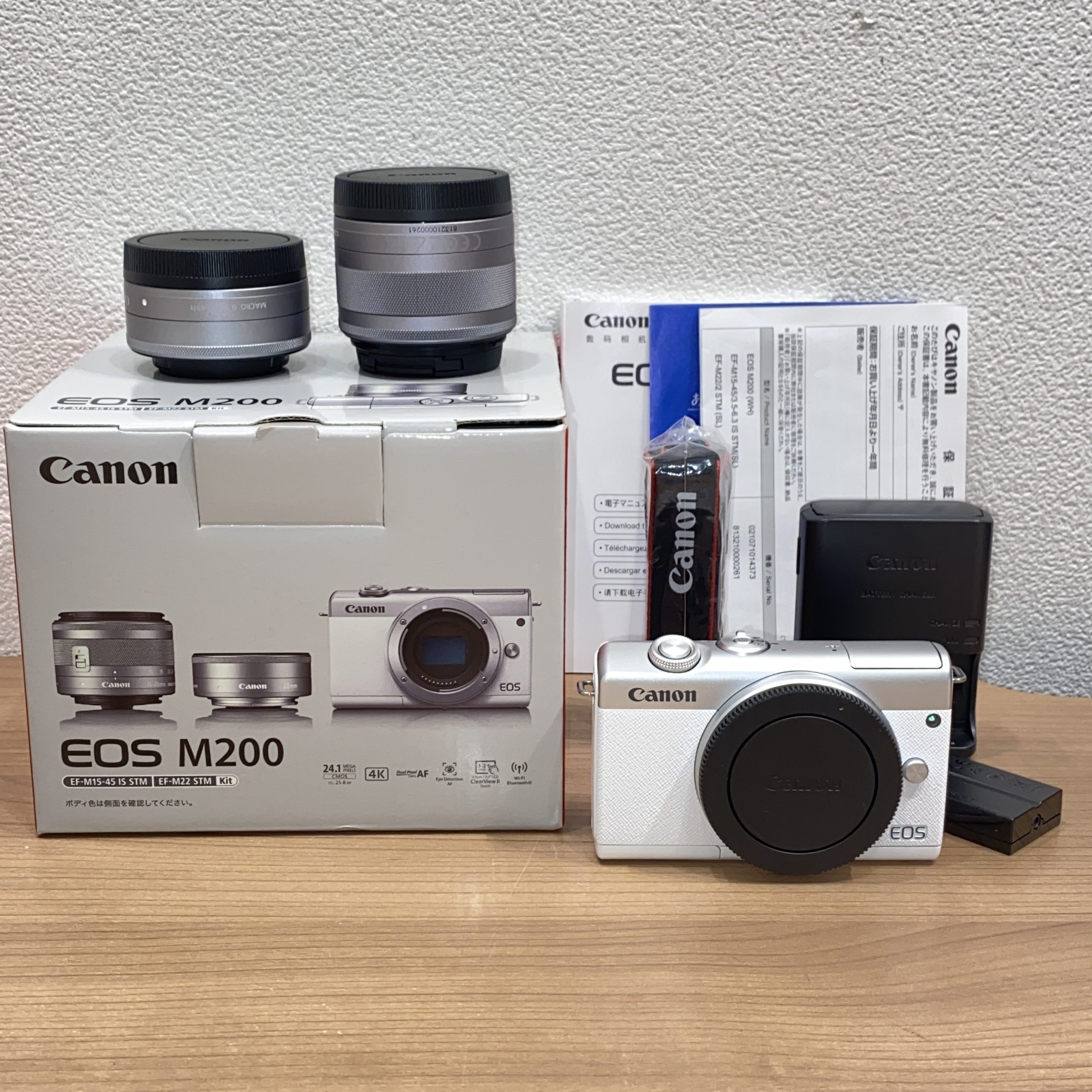 【Canon/キャノン】EOS/イオス M200 カメラ レンズ