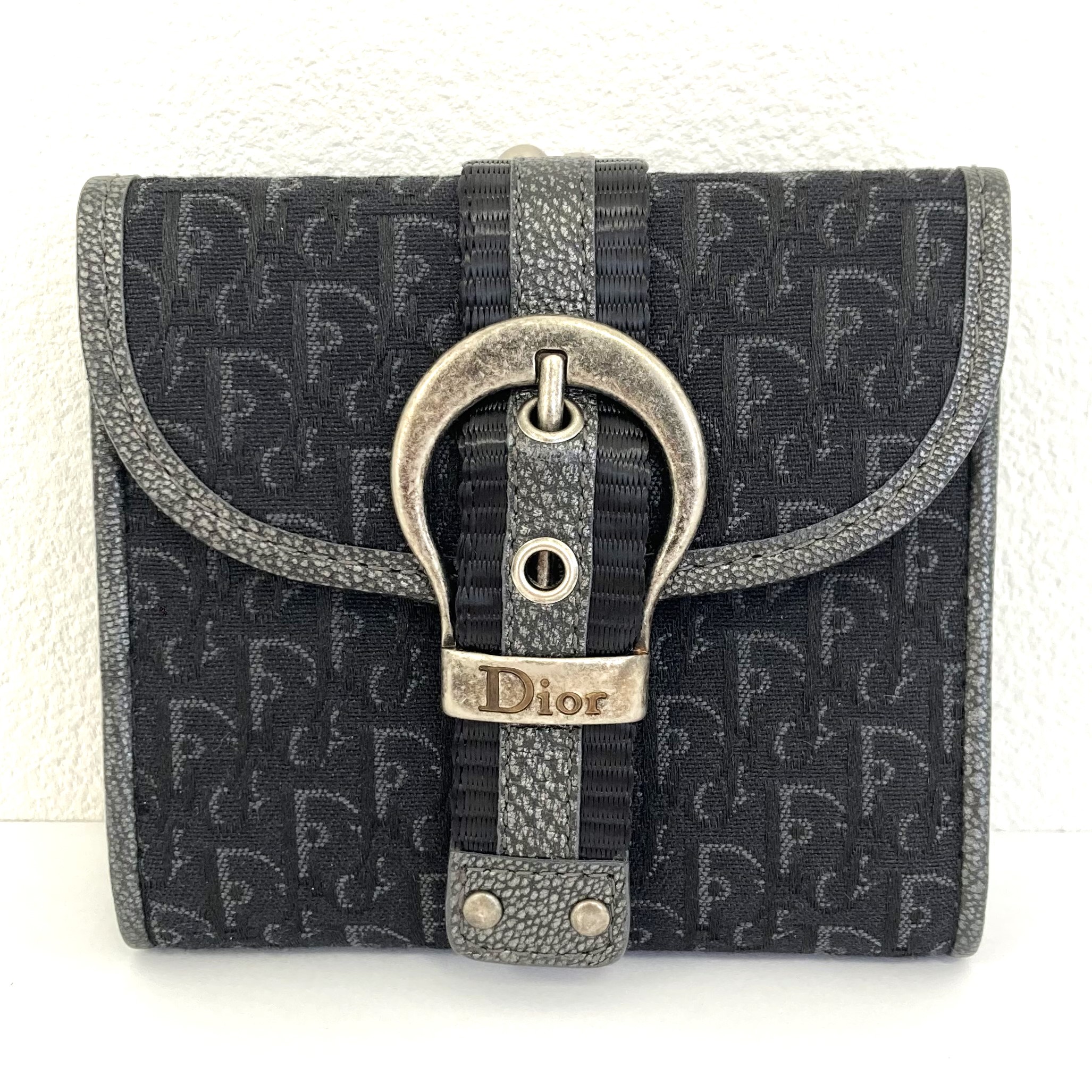 【Christian Dior/クリスチャンディオール】トロッター 3つ折り財布