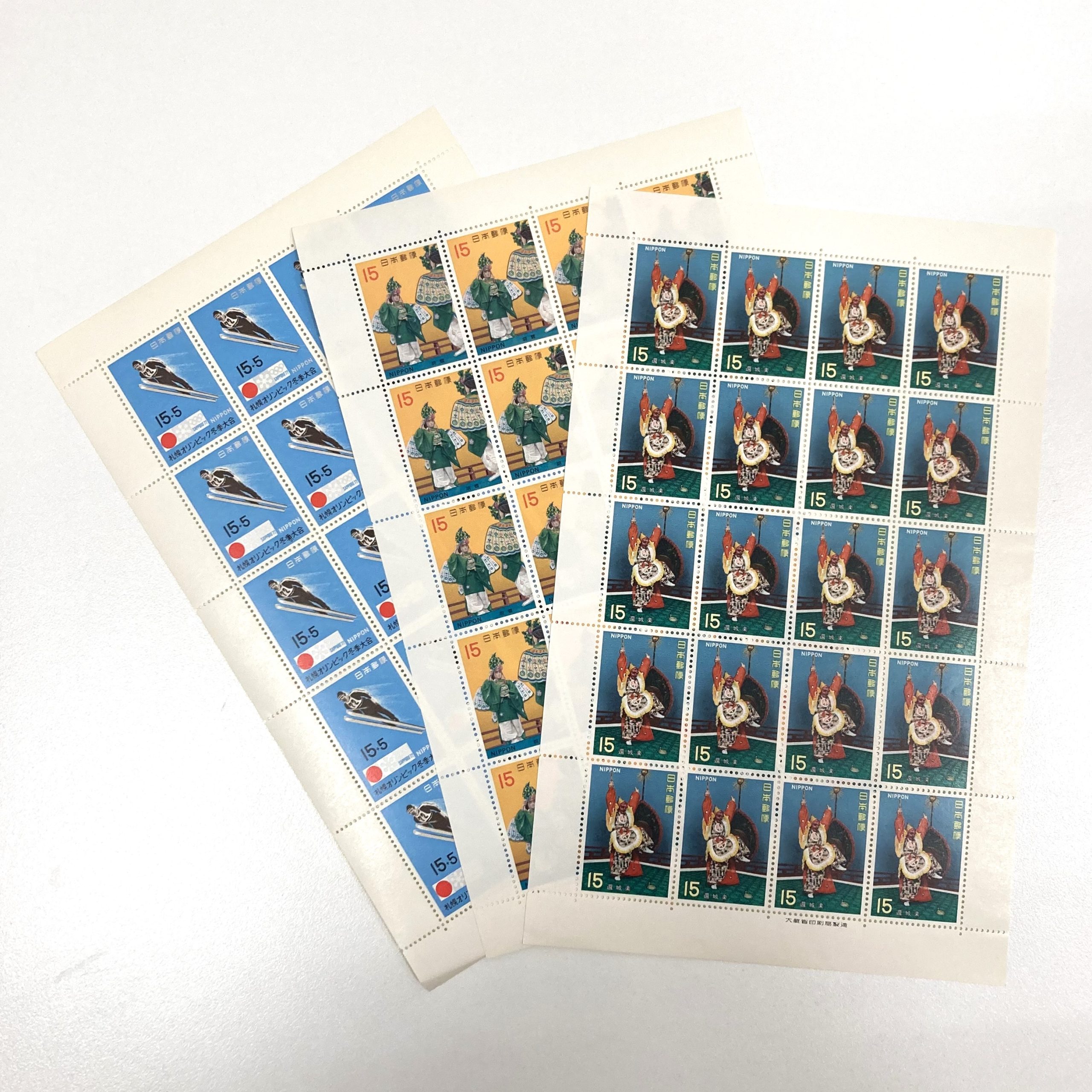 切手シート 15円×20面