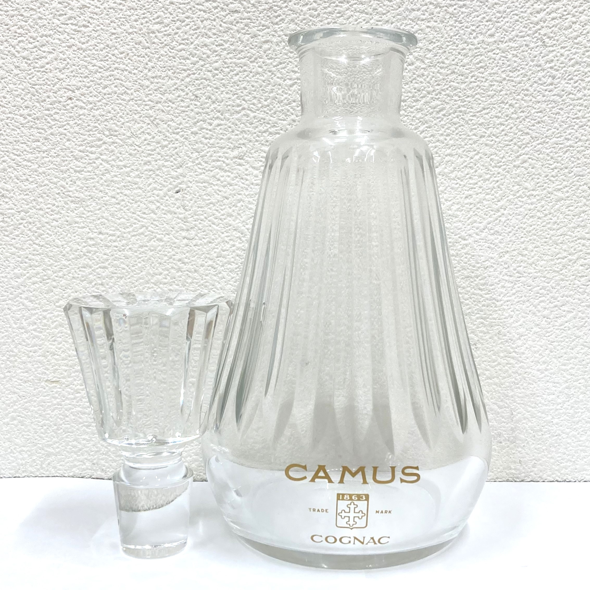 【CAMUS/カミュ】カラフェ バカラボトル 空ボトル