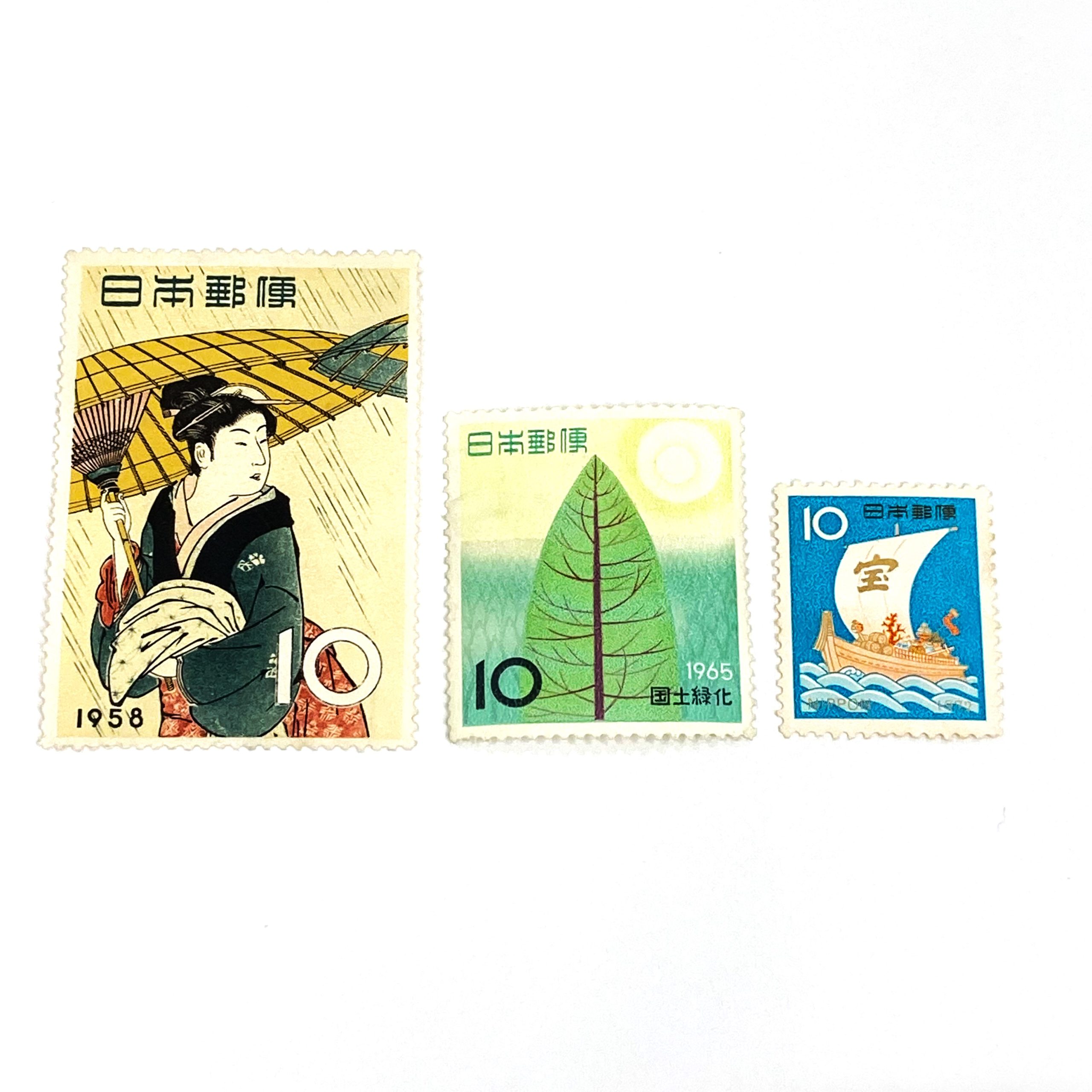 【切手】10円 バラ