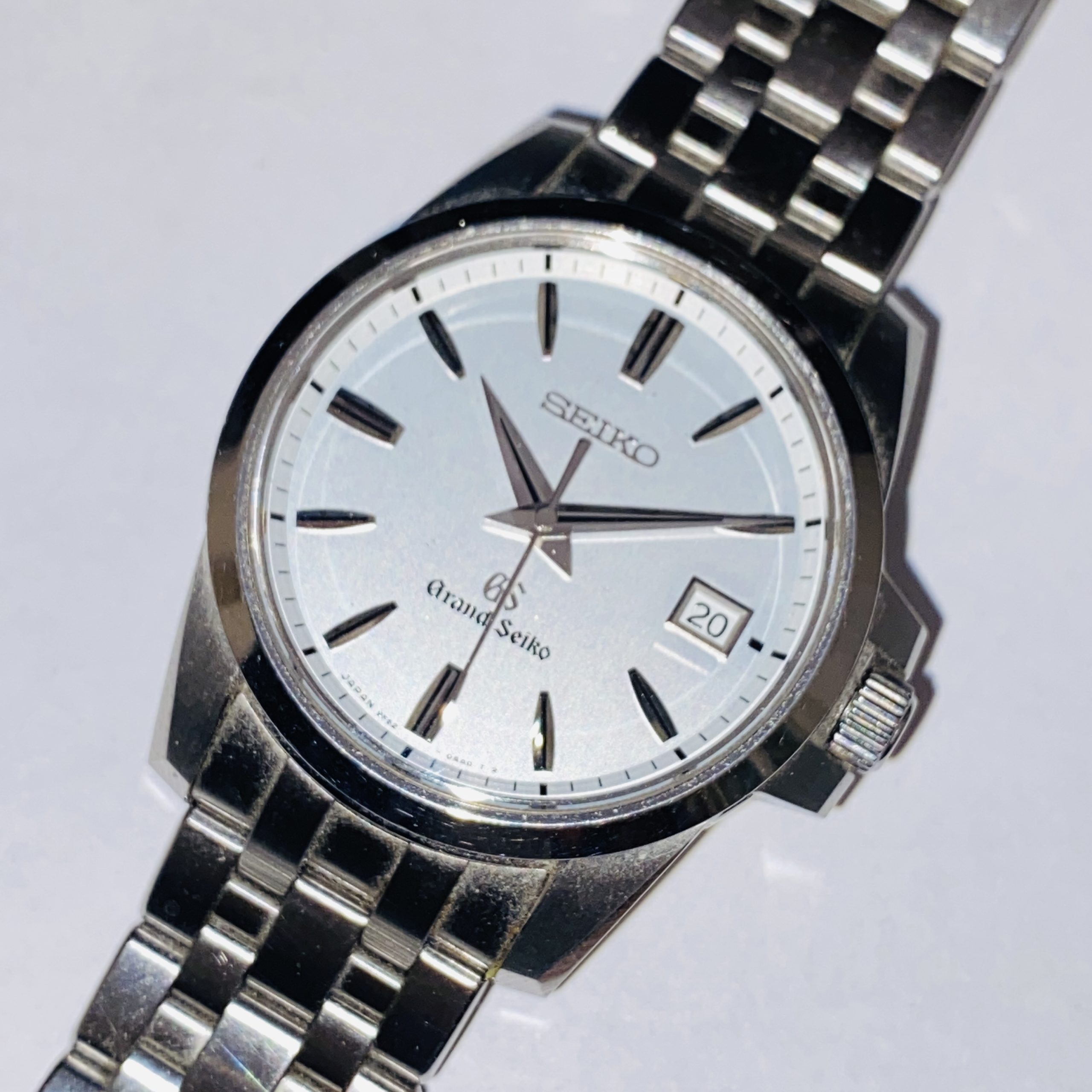 【Grand SEIKO/グランドセイコー】クオーツ ライトスチールブルー 9F62-0AA0 メンズ腕時計