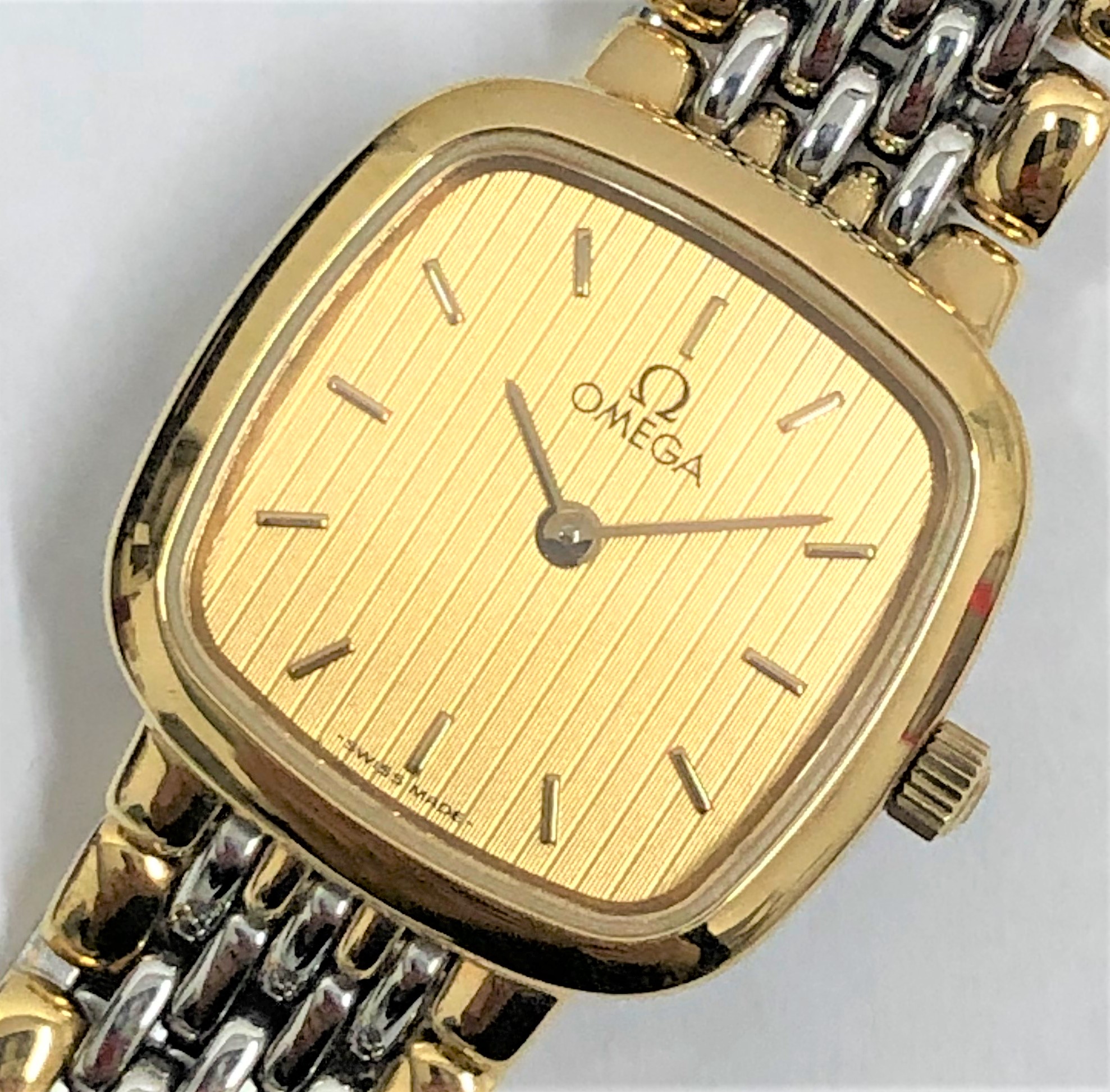 OMEGA デビル レディース QZ 腕時計