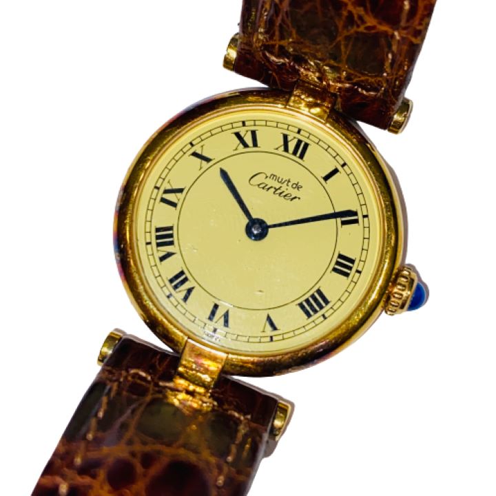 【Cartier/カルティエ】クオーツ マストヴェルメイユ 腕時計