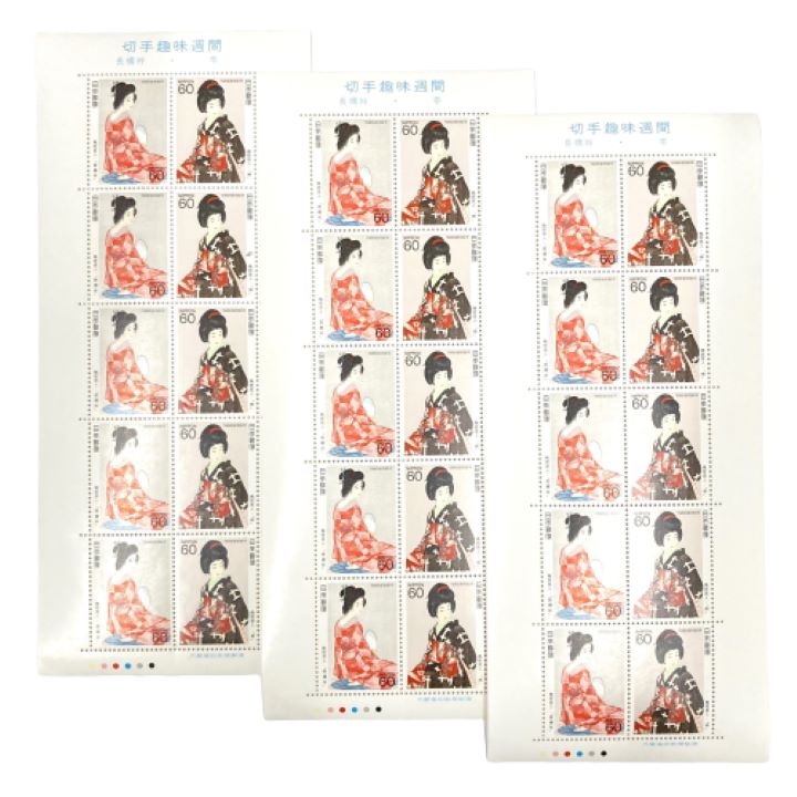 切手シート 60円×10面