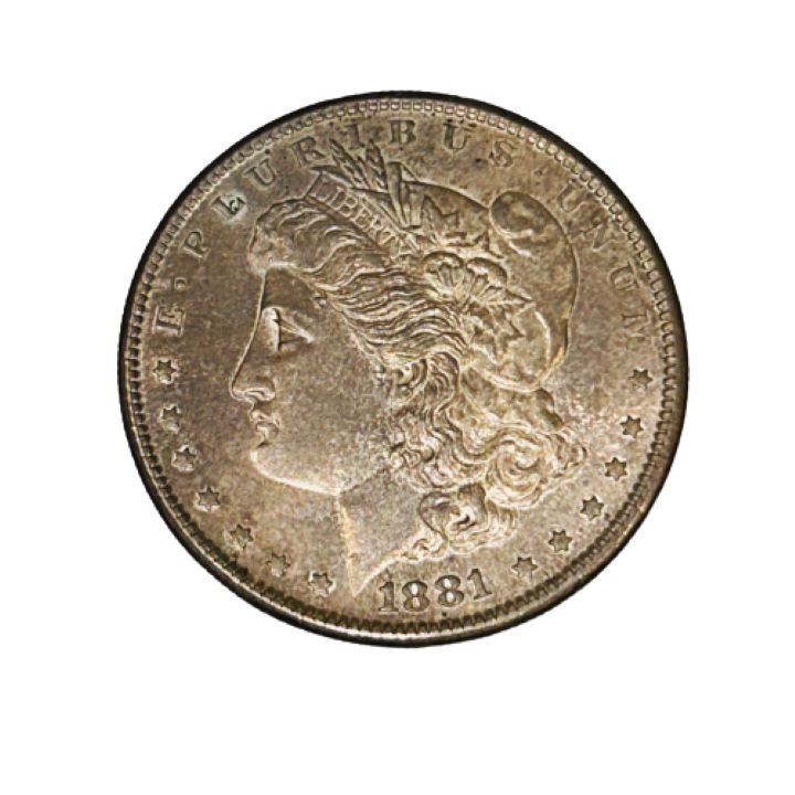 【外国銀貨】アメリカ 1ドル銀貨 1881 26.7g