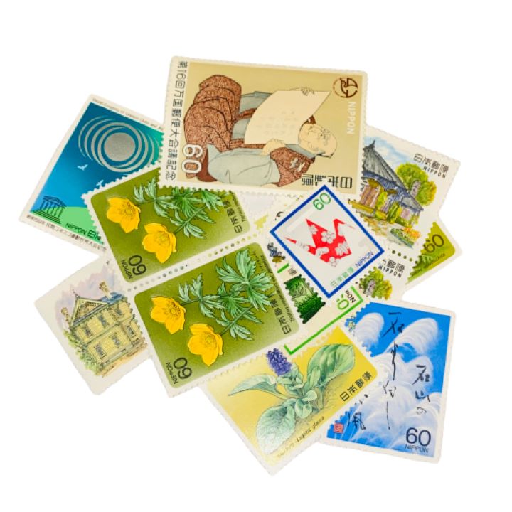 日本バラ切手 60円