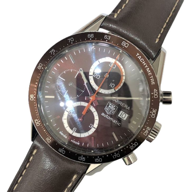 TAGHE･UER カレラ クロノグラフ キャリバー16 CV2013 AT 腕時計