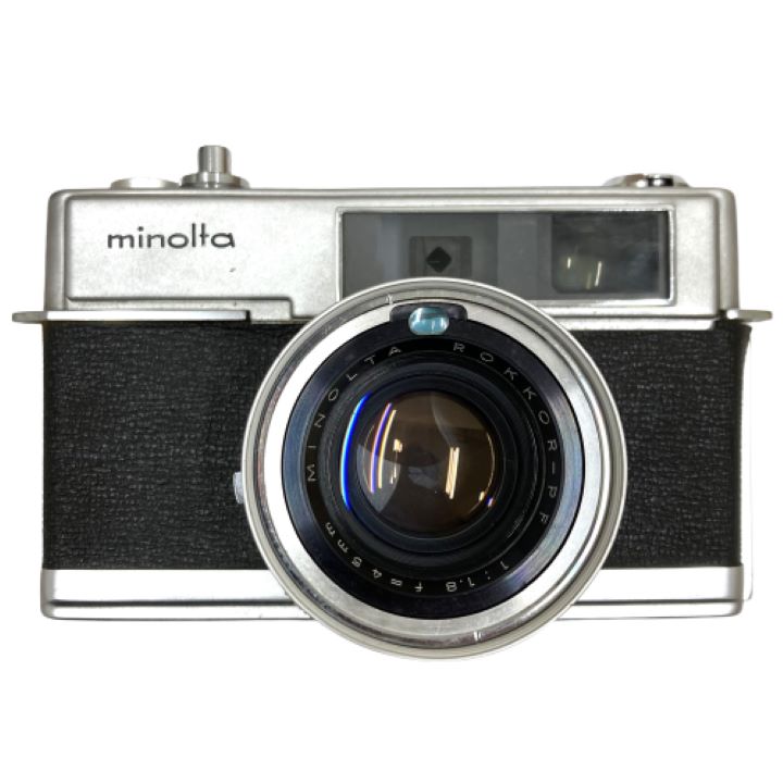 【minolta/ミノルタ】ハイマチック7 ROKKOR-PF 1.8 f=45mm フィルムカメラ