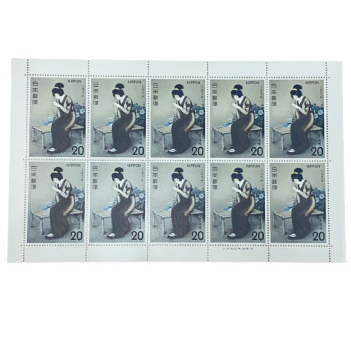 【日本シート切手】20円×10面
