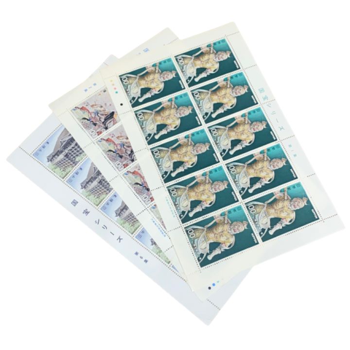 【日本シート切手】100円×10面