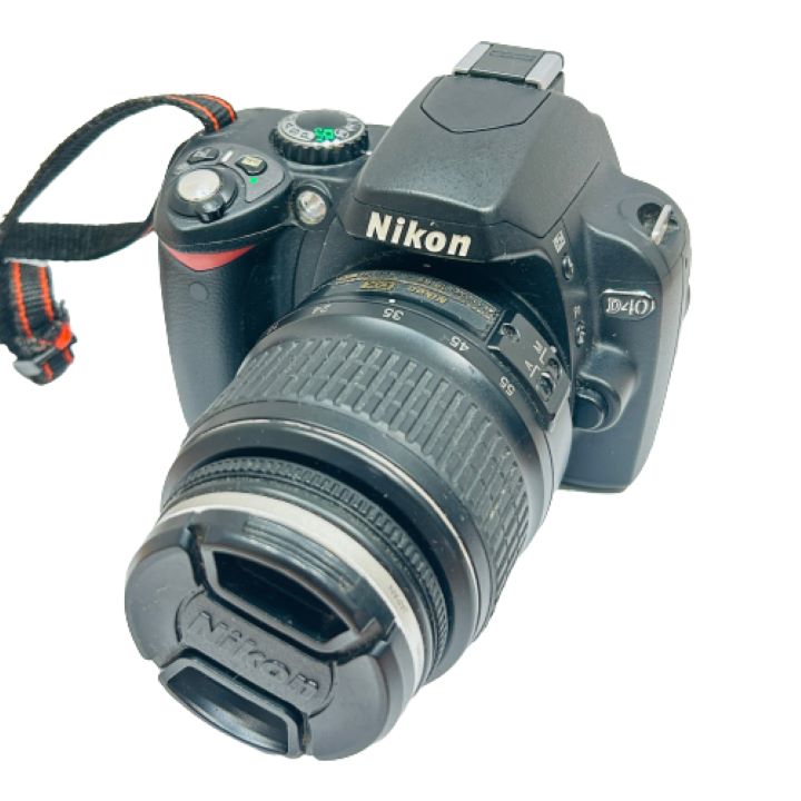 【Nikon/ニコン】D40 一眼レフカメラ レンズ AF-S NIKKOR ED 18-55mm 1:3.5-5.6GⅡ 