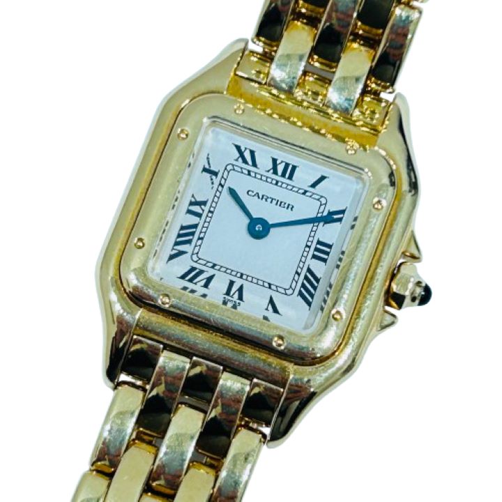 【Cartier/カルティエ】クオーツ 750 パンテール レディース 腕時計