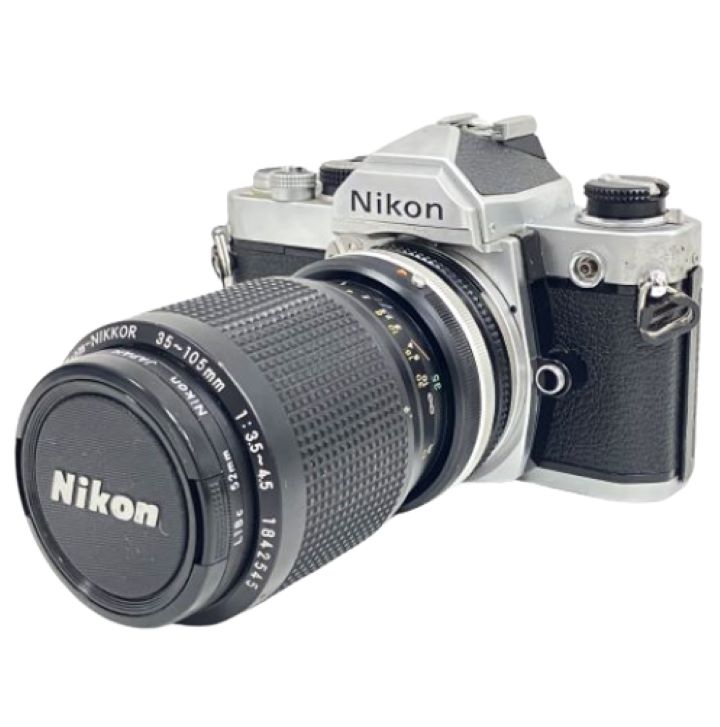 【Nikon/ニコン】FM ボディ 35-105mm 3.5-4.5 レンズ 一眼レフフィルムカメラ