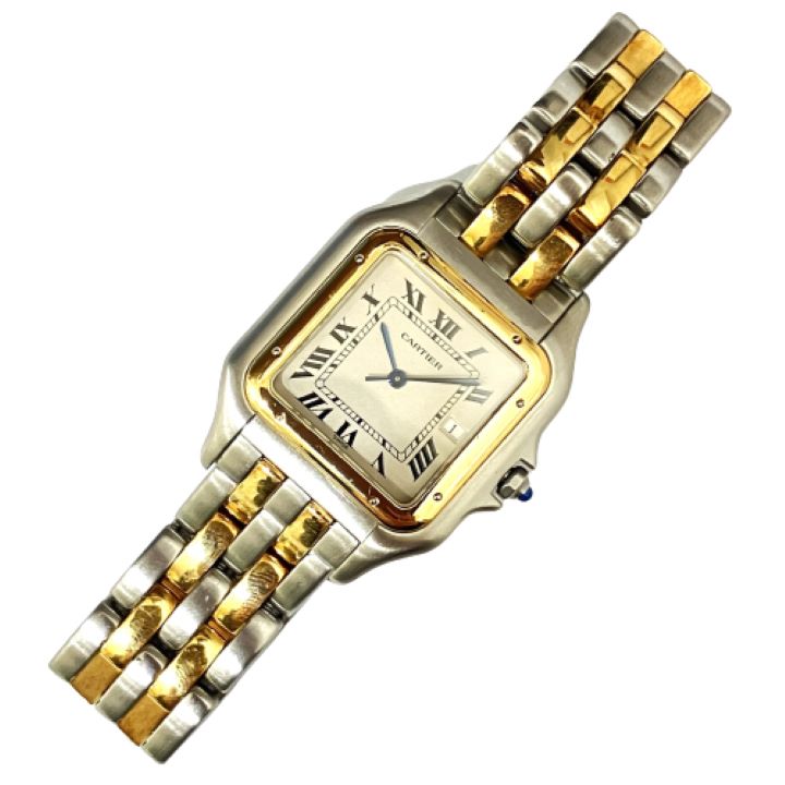 【Cartier/カルティエ】パンテールLM 2ロウ W25027B6 QZ 腕時計