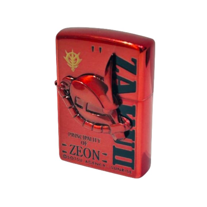 【Zippo/ジッポー】オイルライター 機動戦士ガンダム PRINCIPALITY OF ZEON ZAKUⅡ/ザク レッド