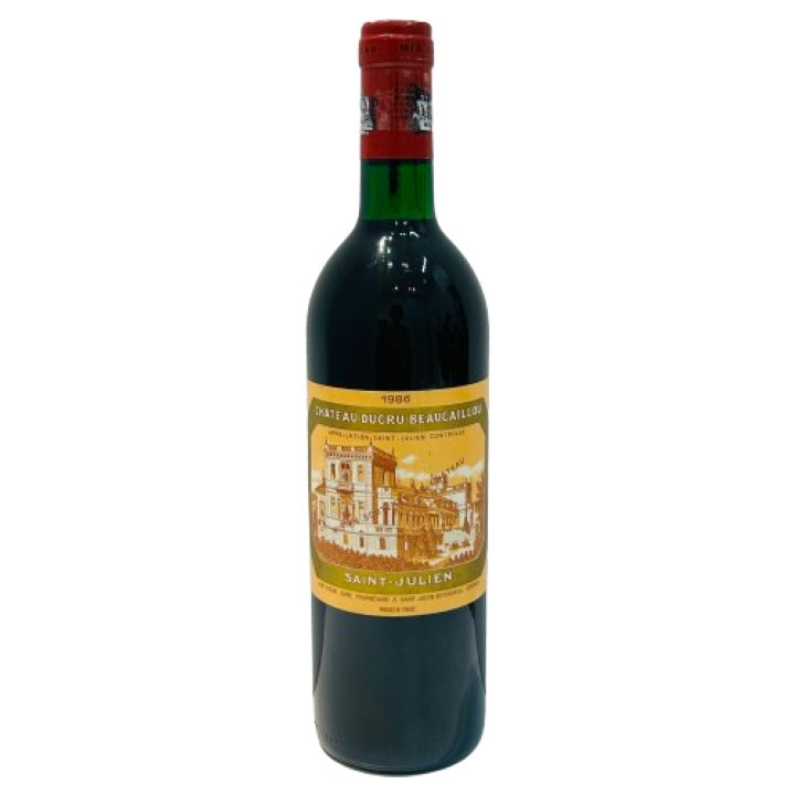 【CHATEAU DUCRU BEAUCAILLOU/シャトー デュクリュ ボーカイユ】1986 サンジュリアン ワイン 750ml