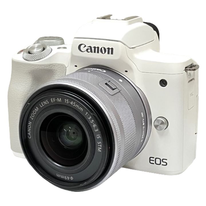 【Canon/キャノン】EOS Kiss M2 EF-M 15-45mm 3.5-6.3 IS STM 一眼レフデジタルカメラ