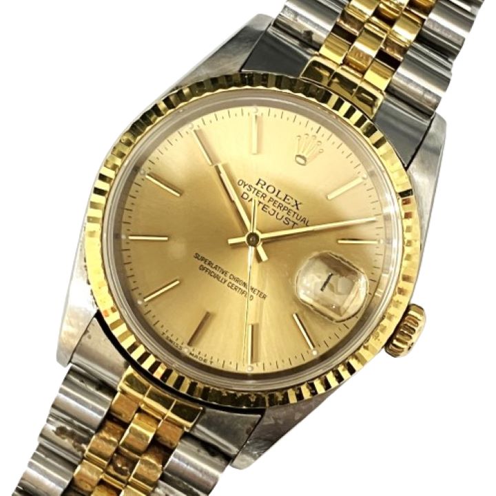 【ROLEX/ロレックス】デイトジャスト 16233 デイトジャスト W番 AT 腕時計